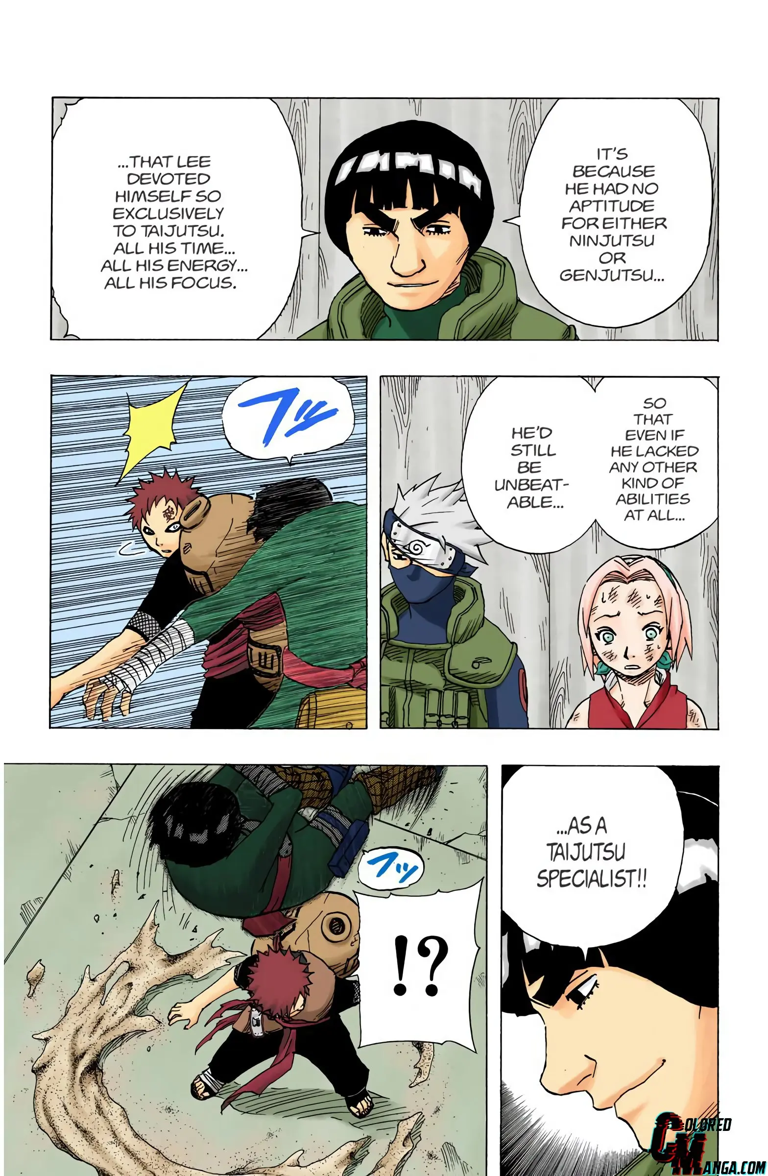 Naruto Colored Manga Online, chapter 82, page 18