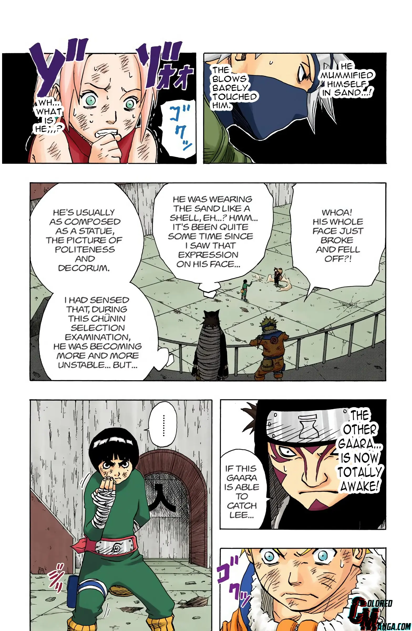 Naruto Colored Manga Online, chapter 83, page 6