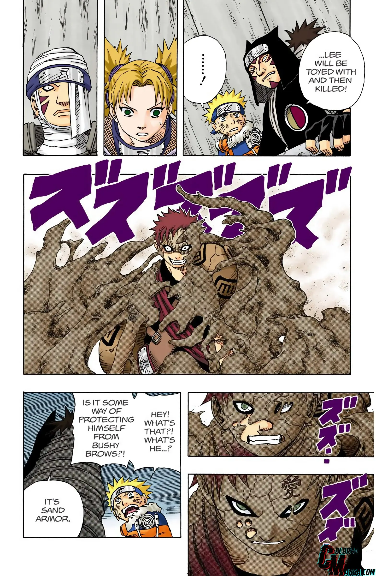 Naruto Colored Manga Online, chapter 83, page 7
