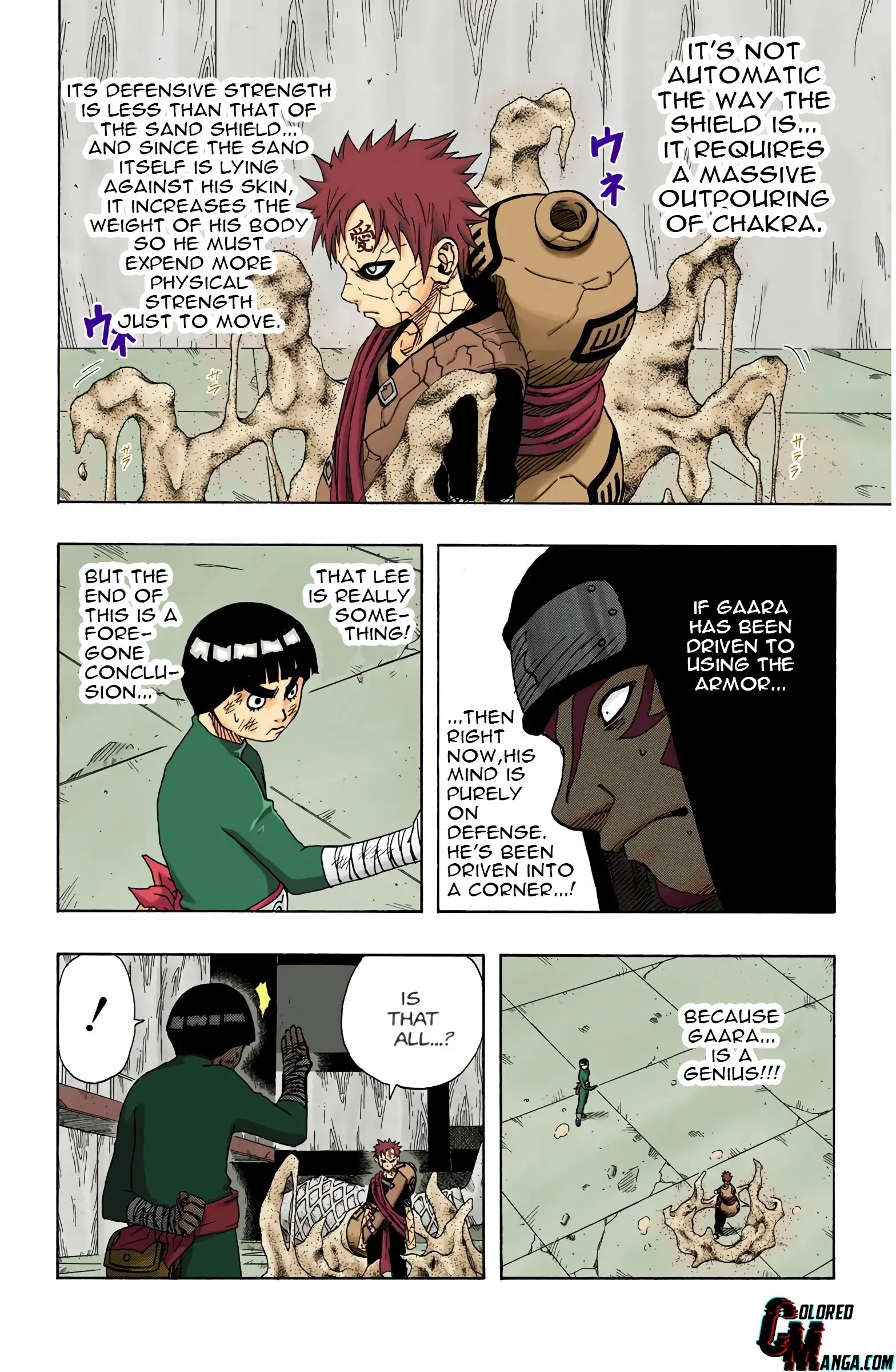 Naruto Colored Manga Online, chapter 83, page 9
