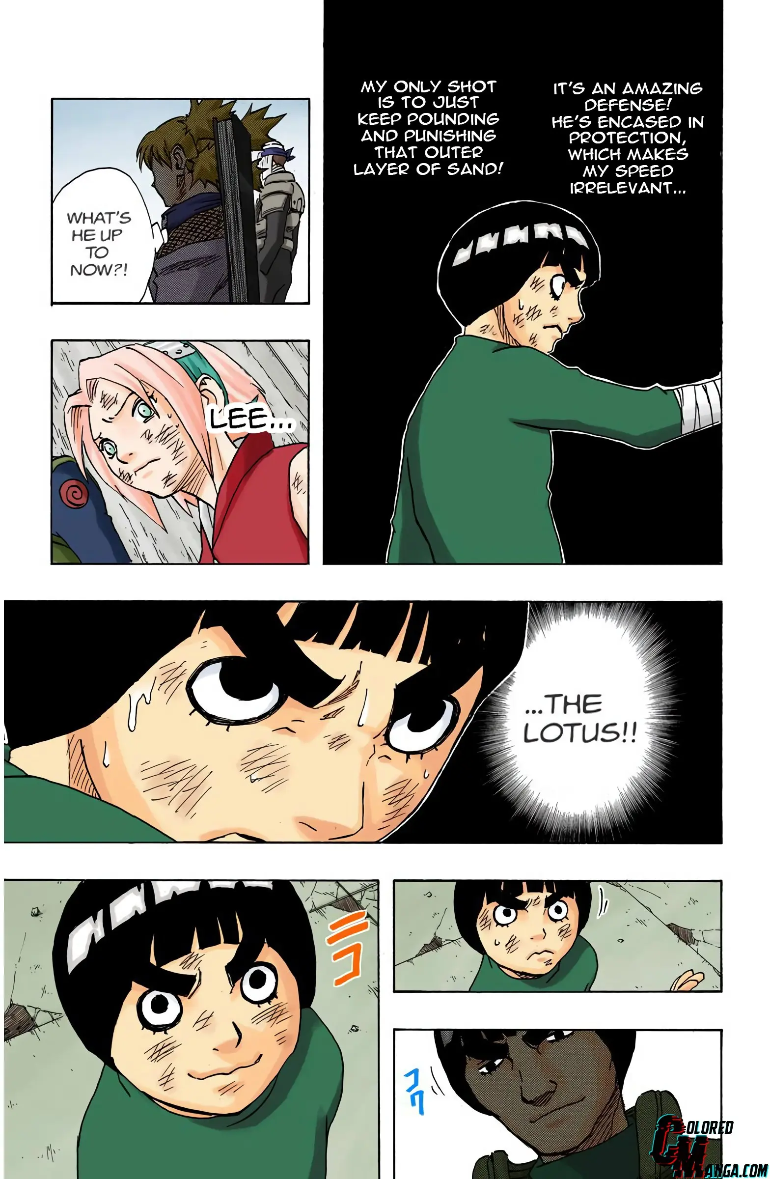 Naruto Colored Manga Online, chapter 83, page 10