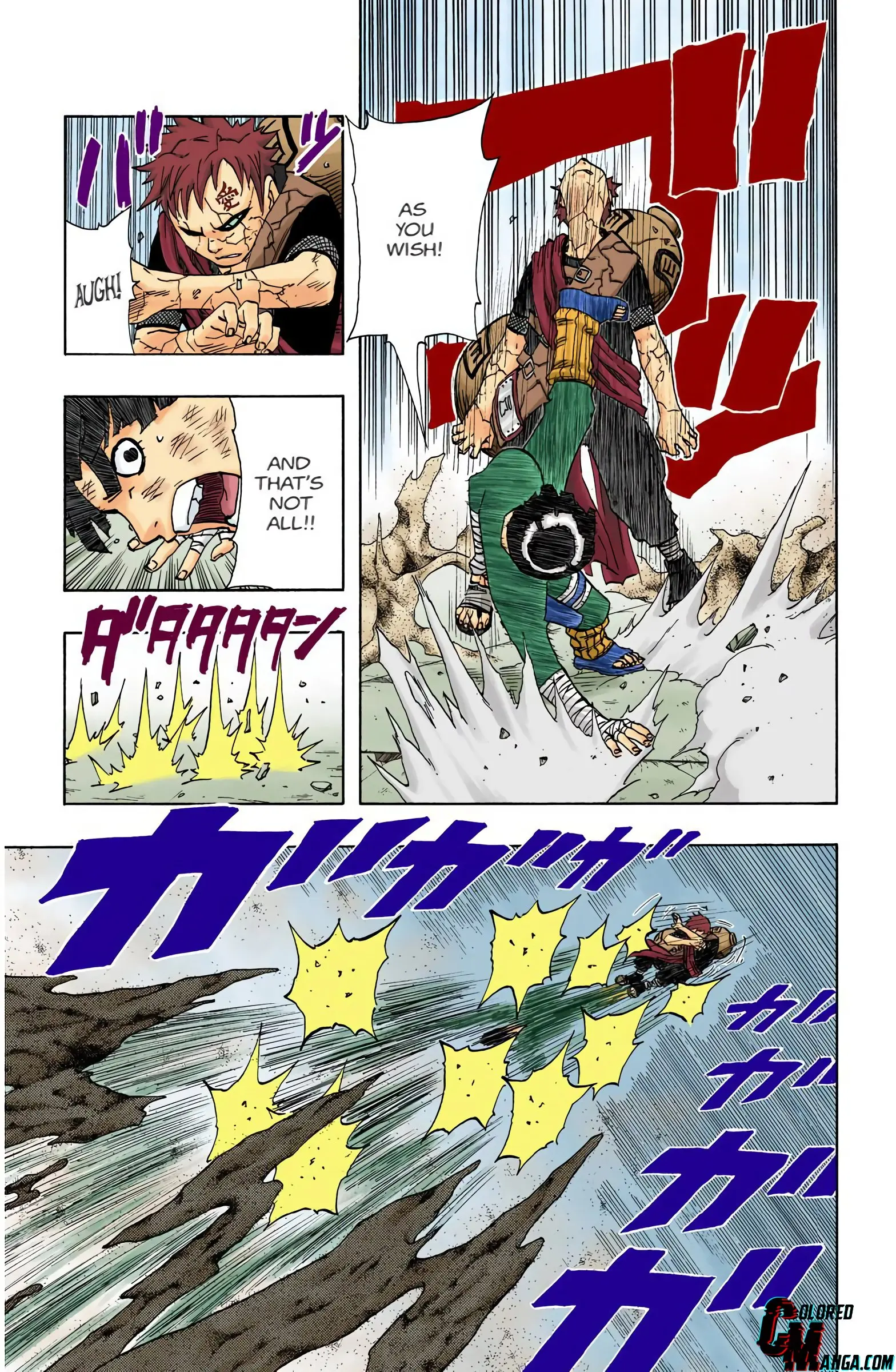 Naruto Colored Manga Online, chapter 83, page 12