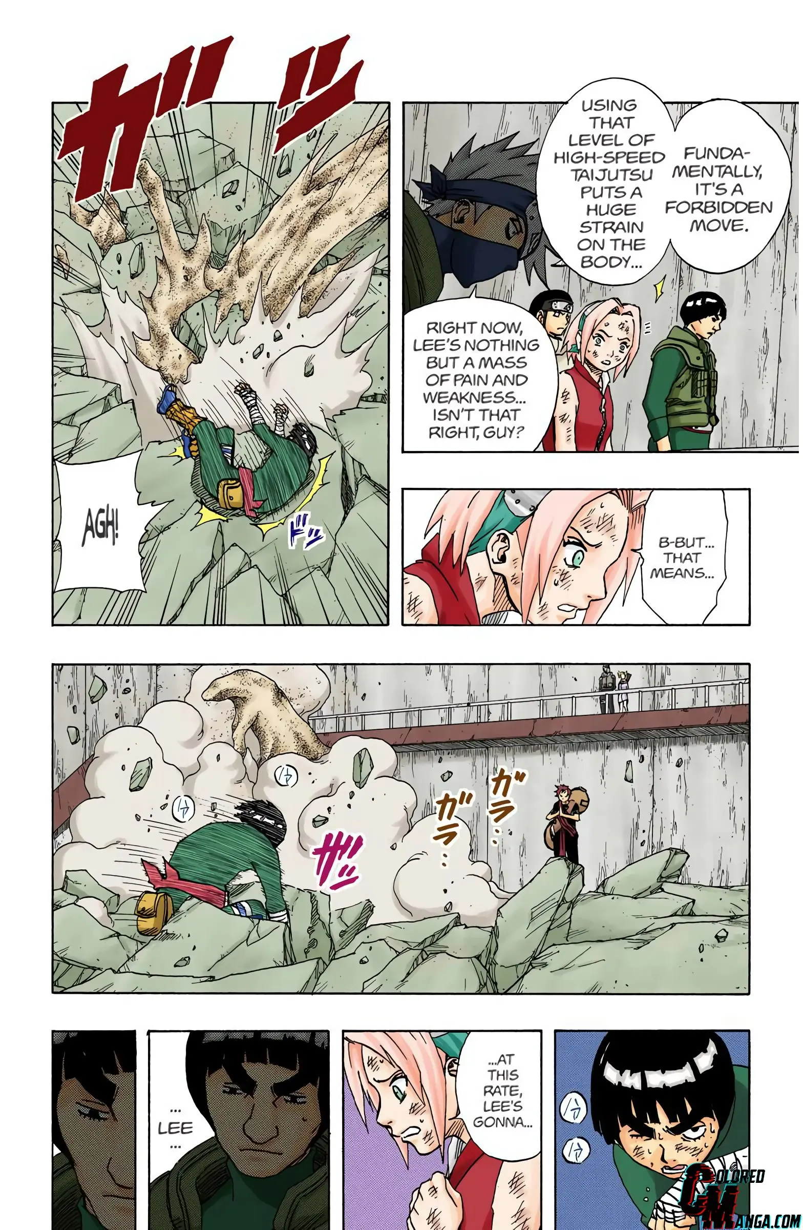Naruto Colored Manga Online, chapter 84, page 5