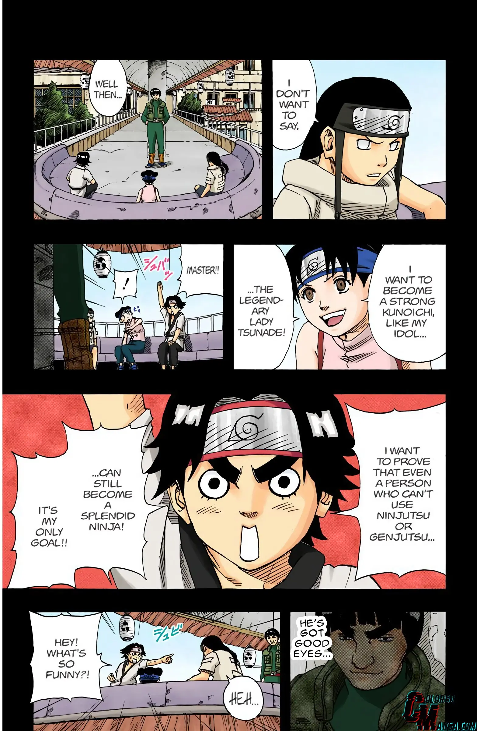 Naruto Colored Manga Online, chapter 84, page 8