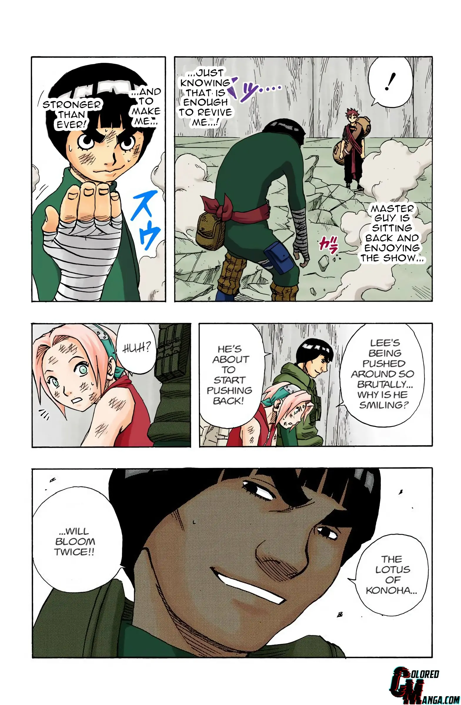 Naruto Colored Manga Online, chapter 84, page 18