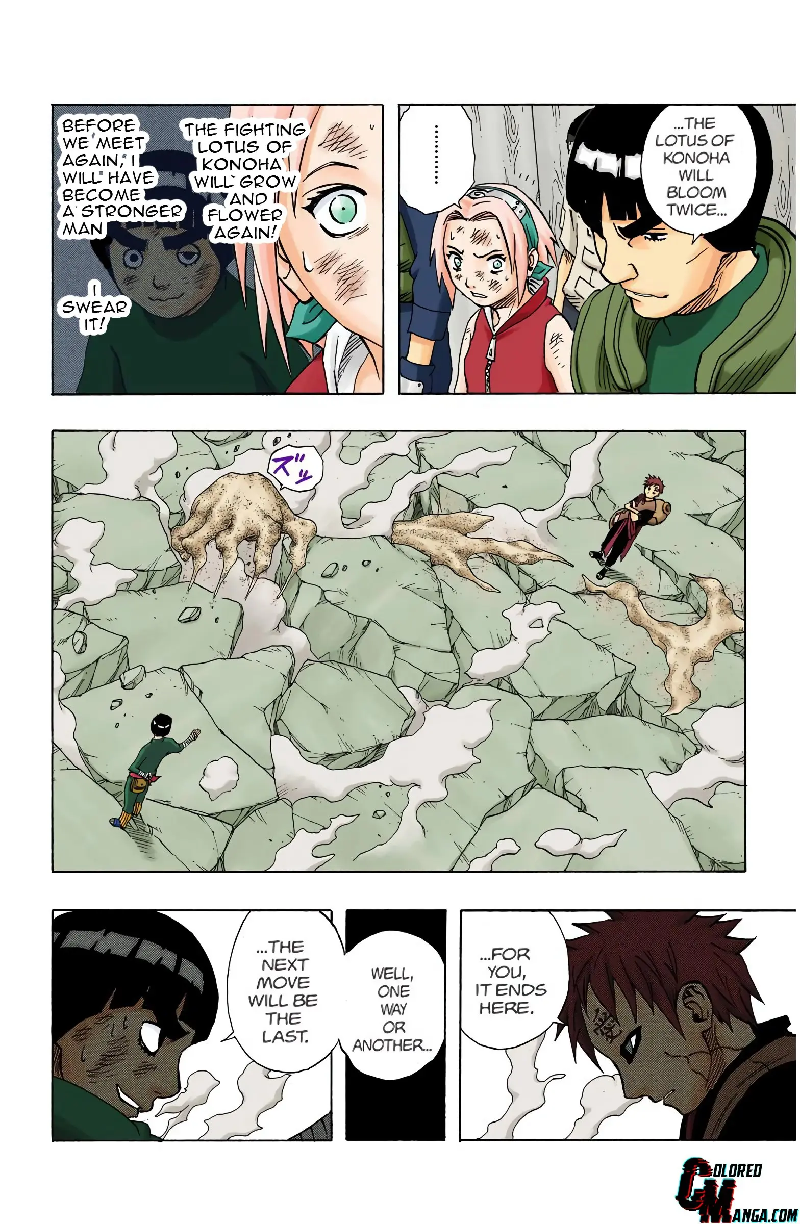 Naruto Colored Manga Online, chapter 85, page 2