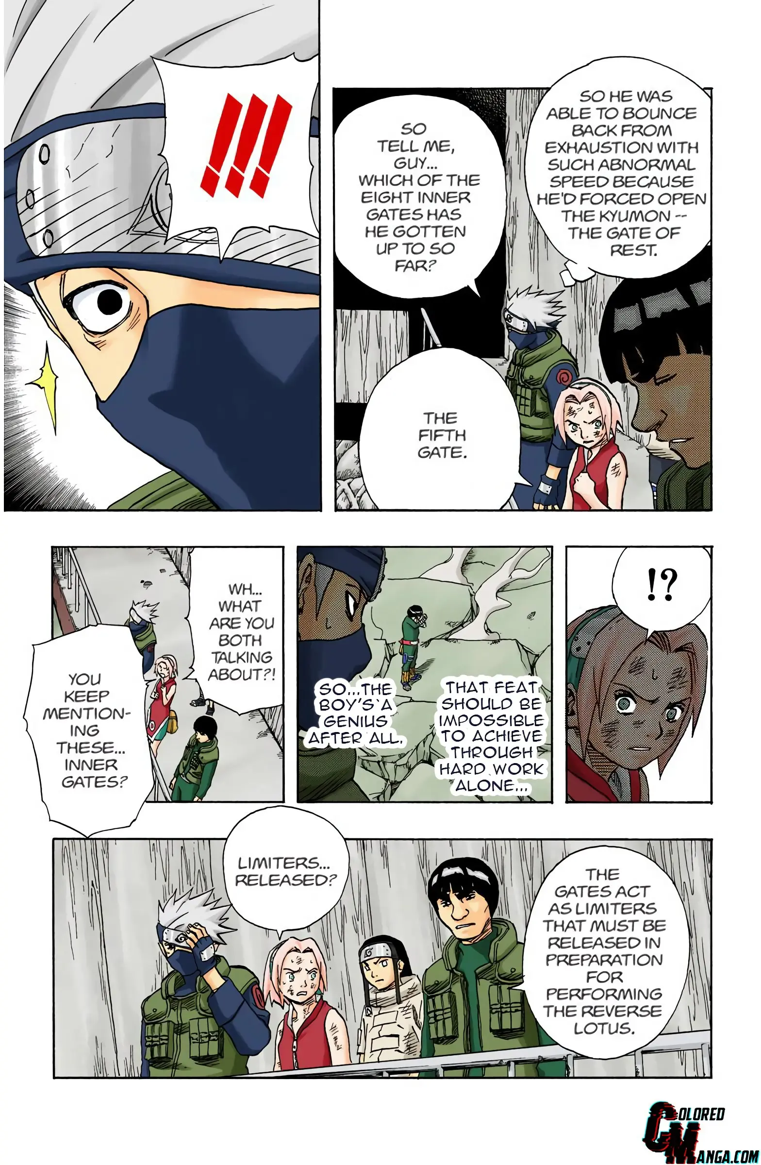 Naruto Colored Manga Online, chapter 85, page 7