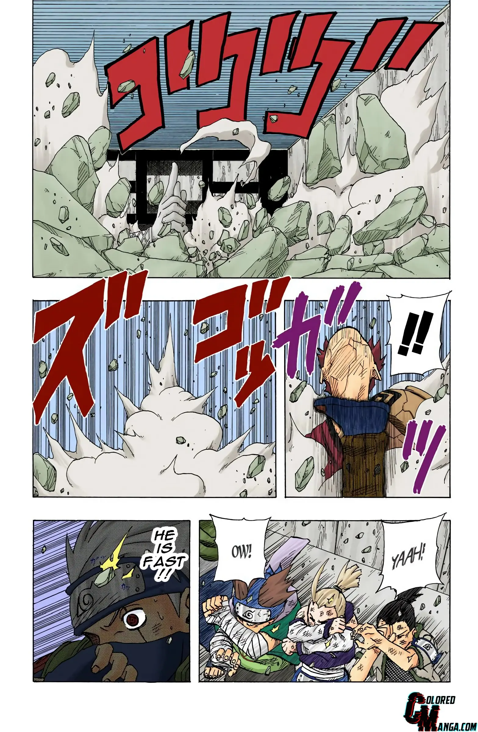 Naruto Colored Manga Online, chapter 85, page 13