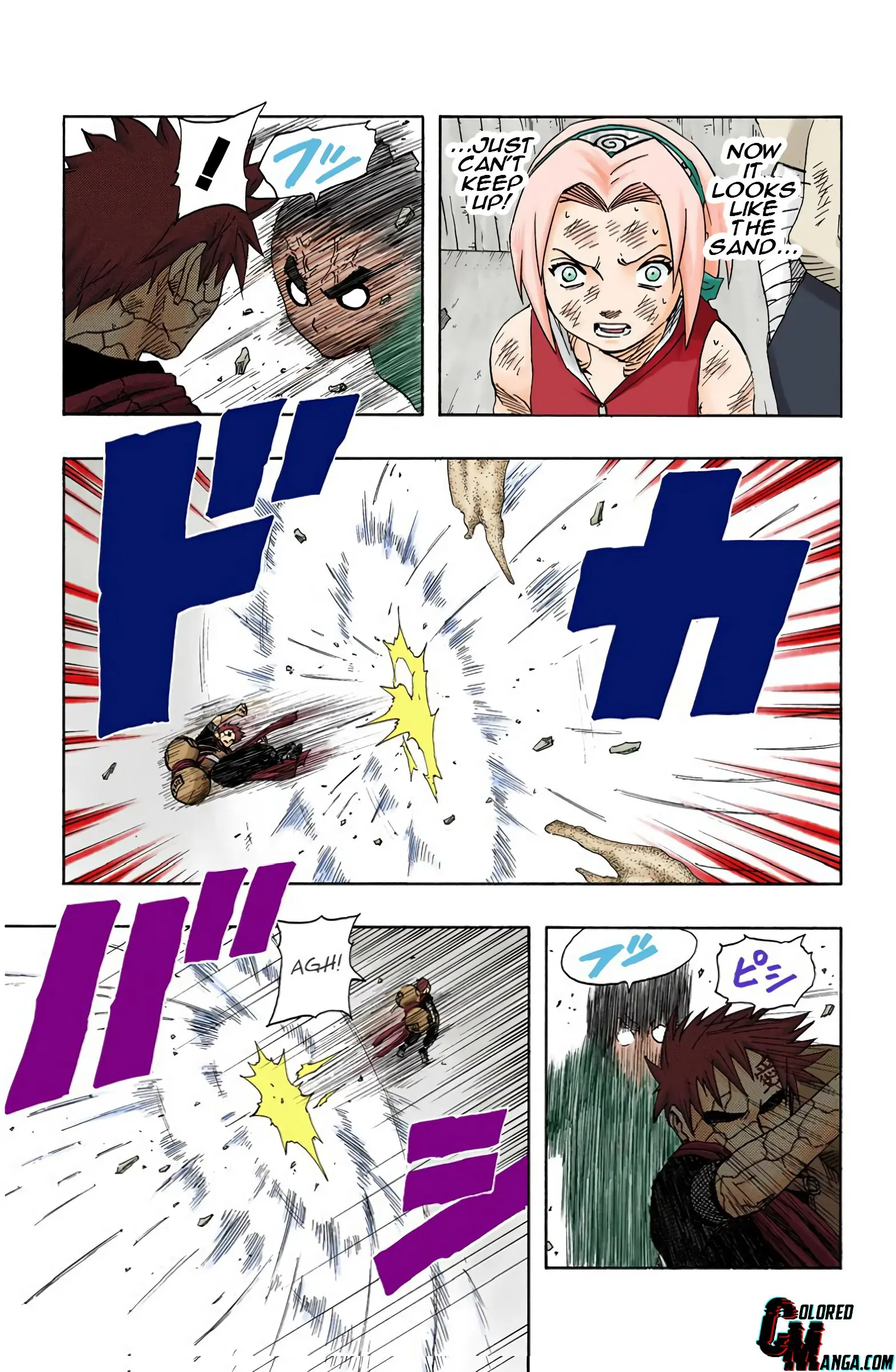 Naruto Colored Manga Online, chapter 85, page 15
