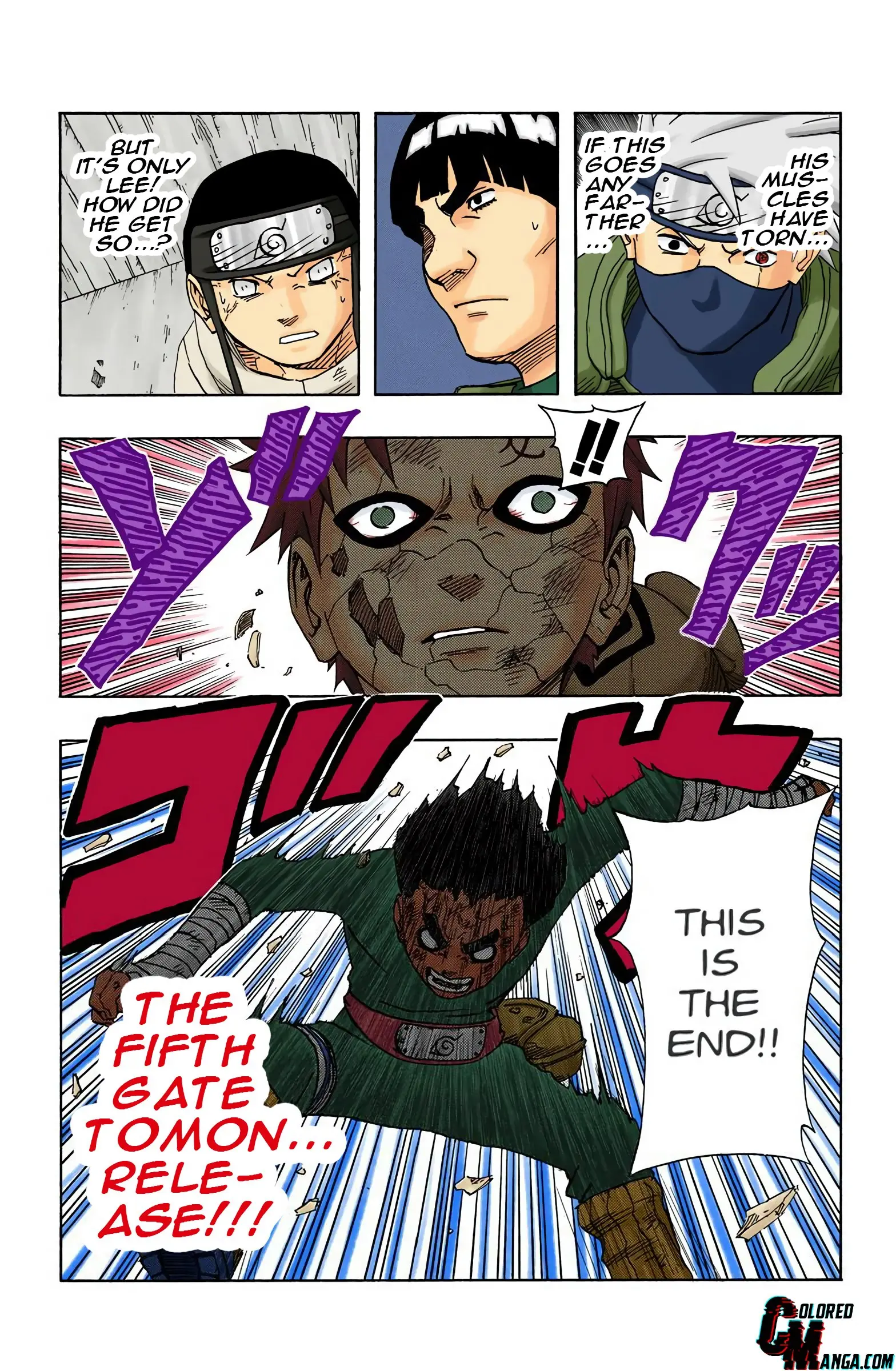 Naruto Colored Manga Online, chapter 85, page 17