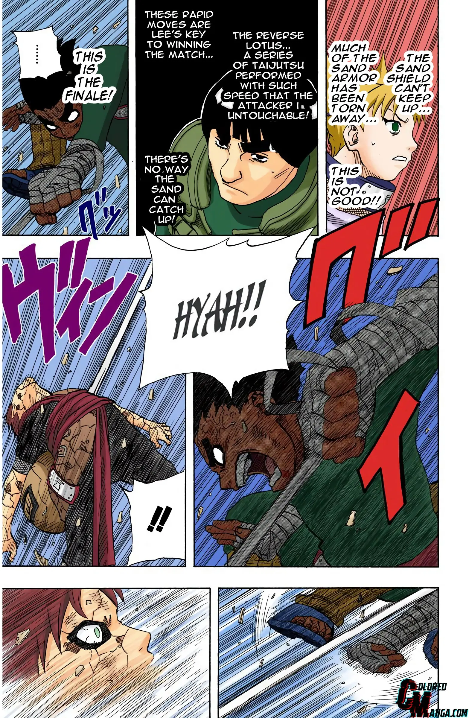 Naruto Colored Manga Online, chapter 86, page 3