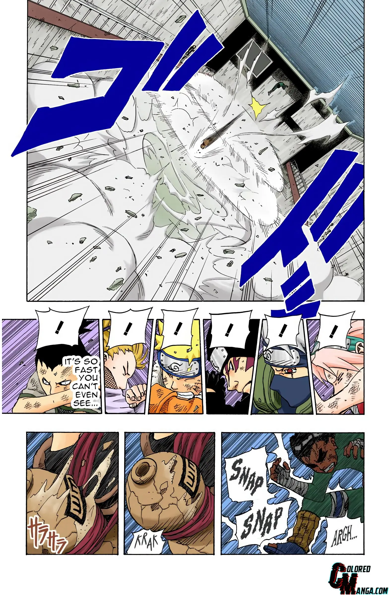 Naruto Colored Manga Online, chapter 86, page 5