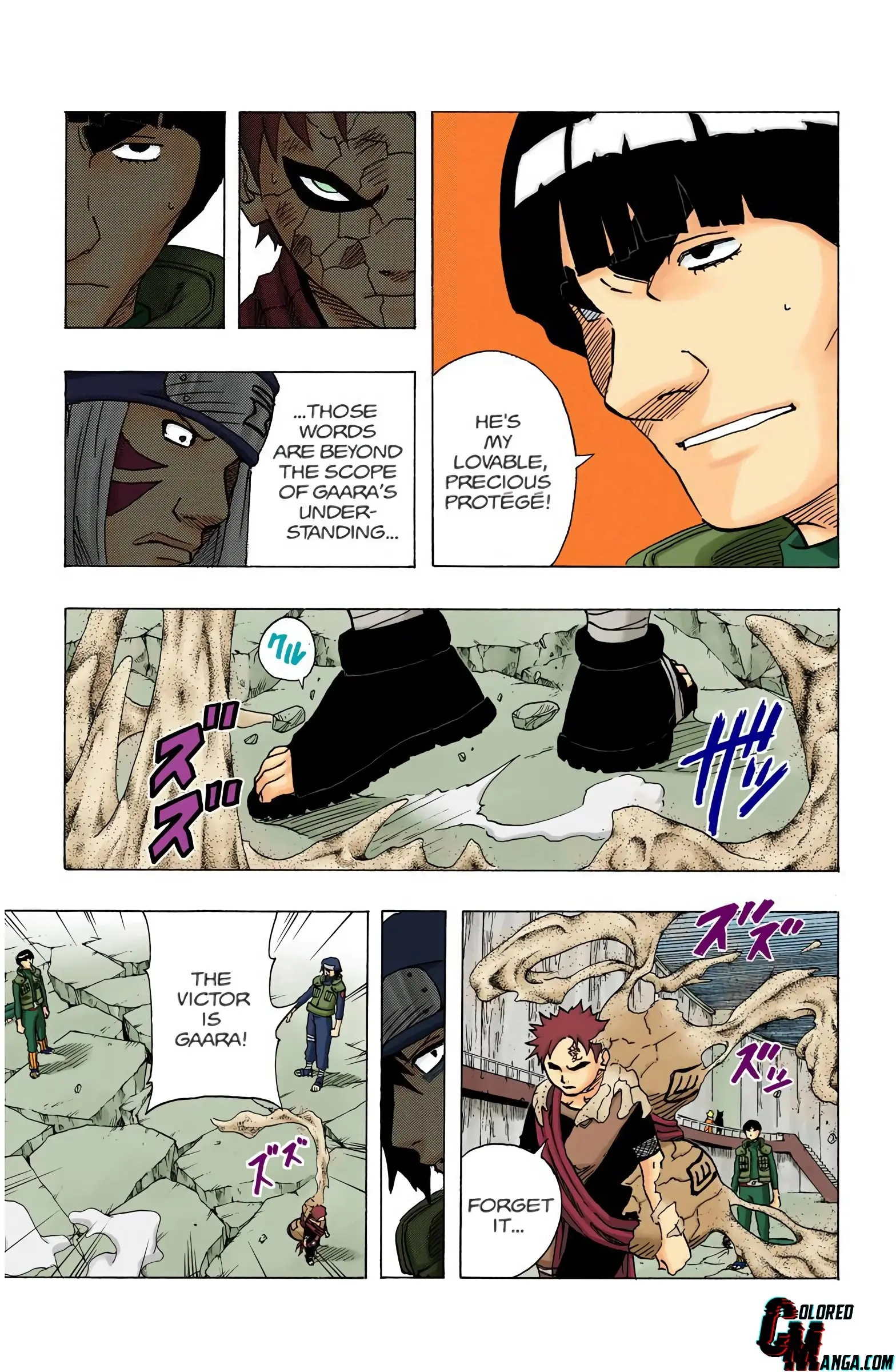Naruto Colored Manga Online, chapter 86, page 13