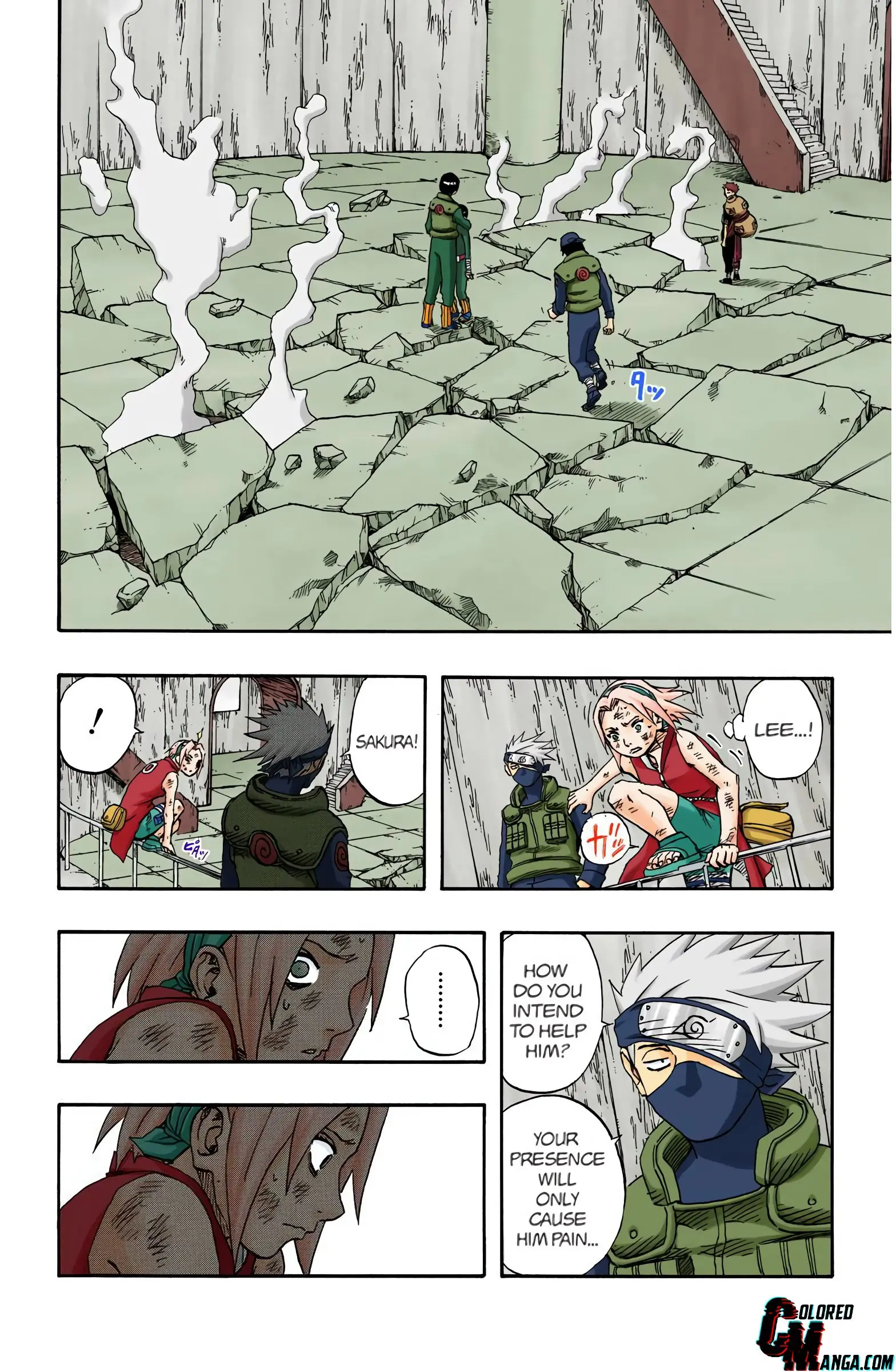 Naruto Colored Manga Online, chapter 87, page 2