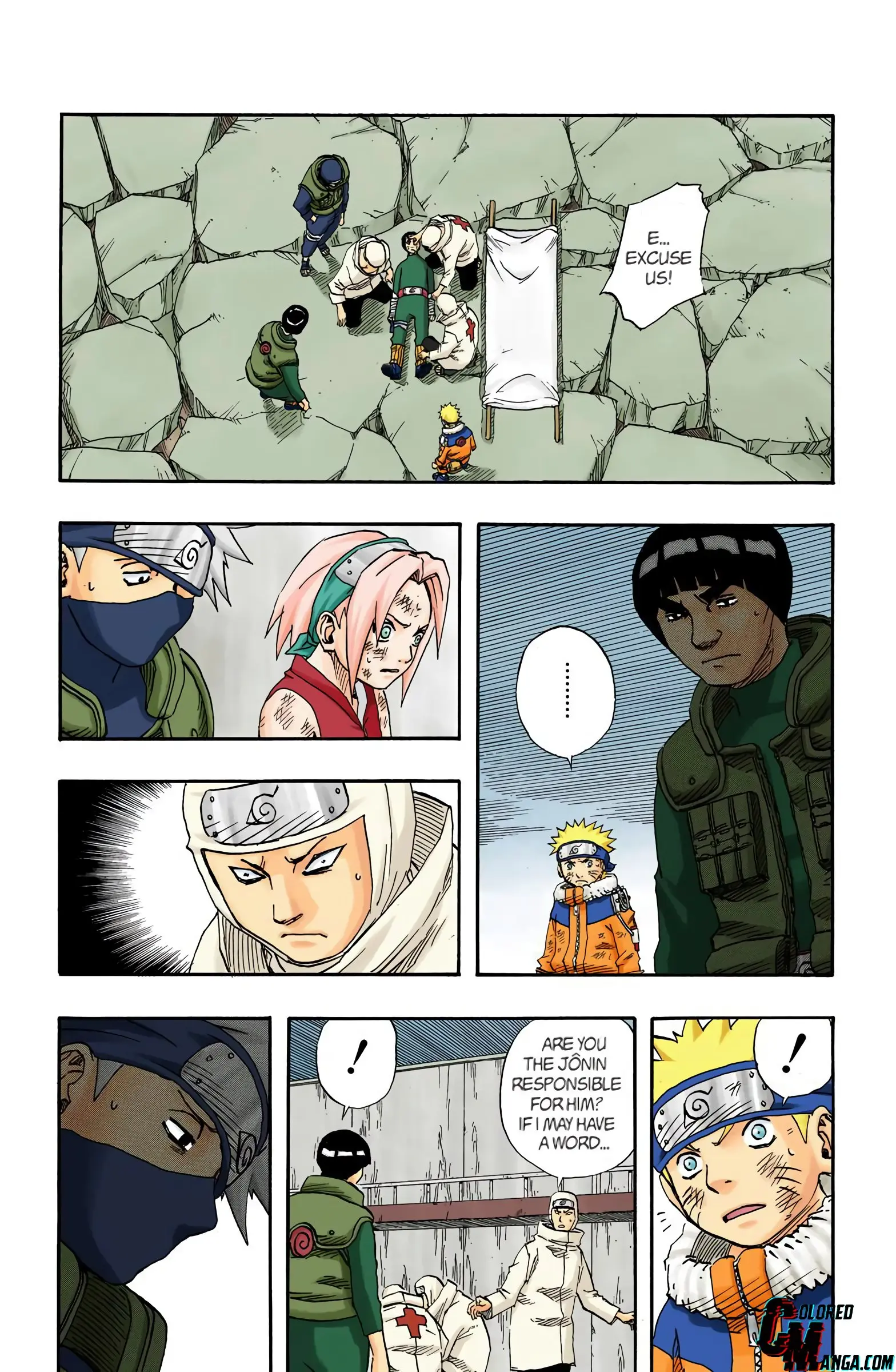 Naruto Colored Manga Online, chapter 87, page 4