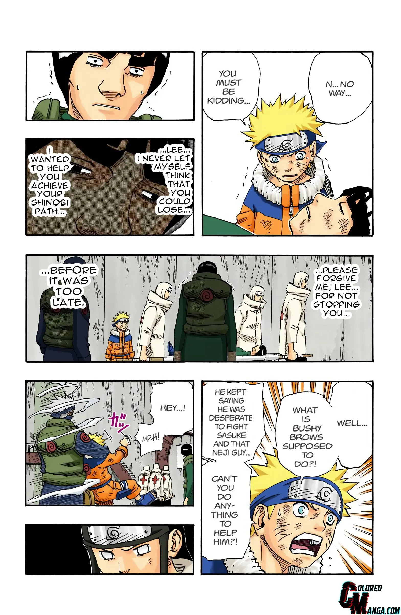 Naruto Colored Manga Online, chapter 87, page 6