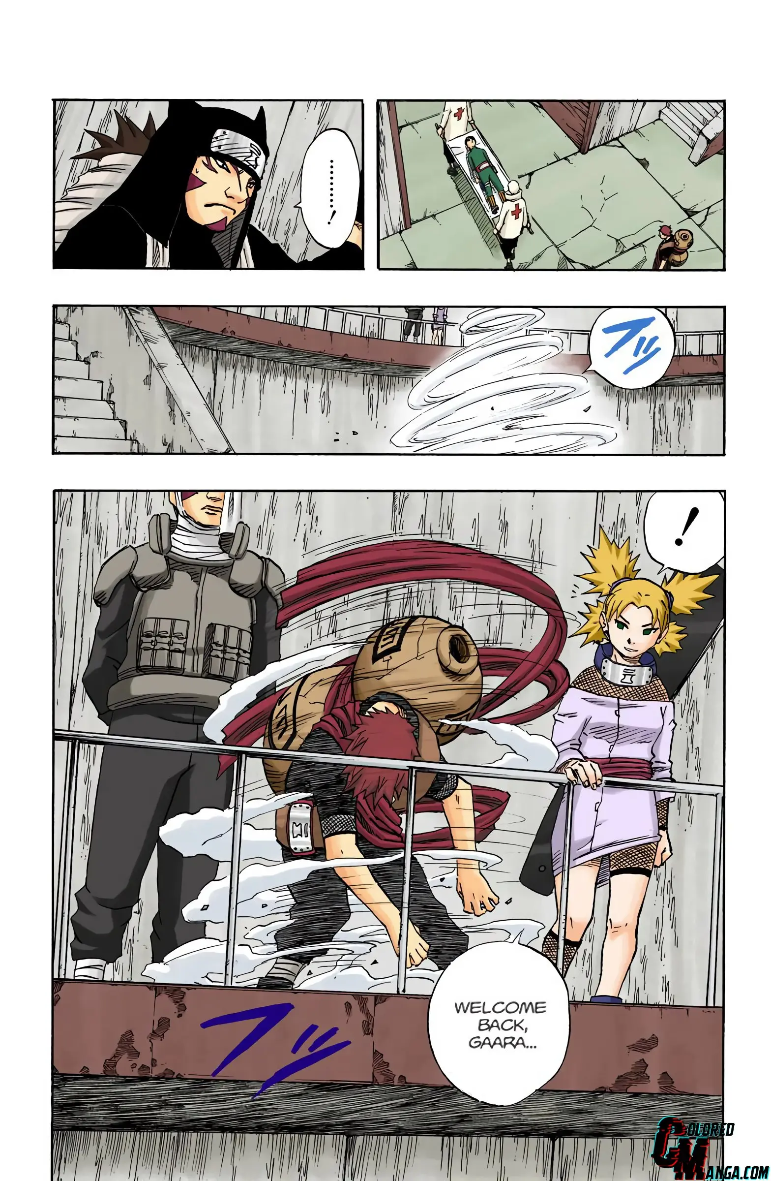 Naruto Colored Manga Online, chapter 87, page 9