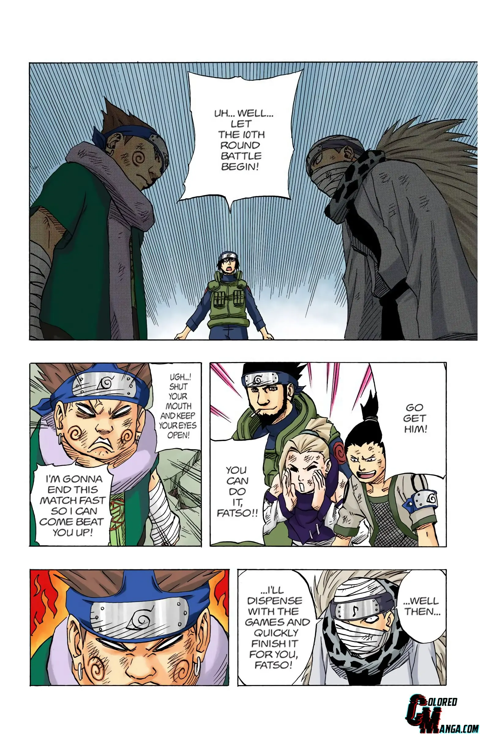 Naruto Colored Manga Online, chapter 87, page 12