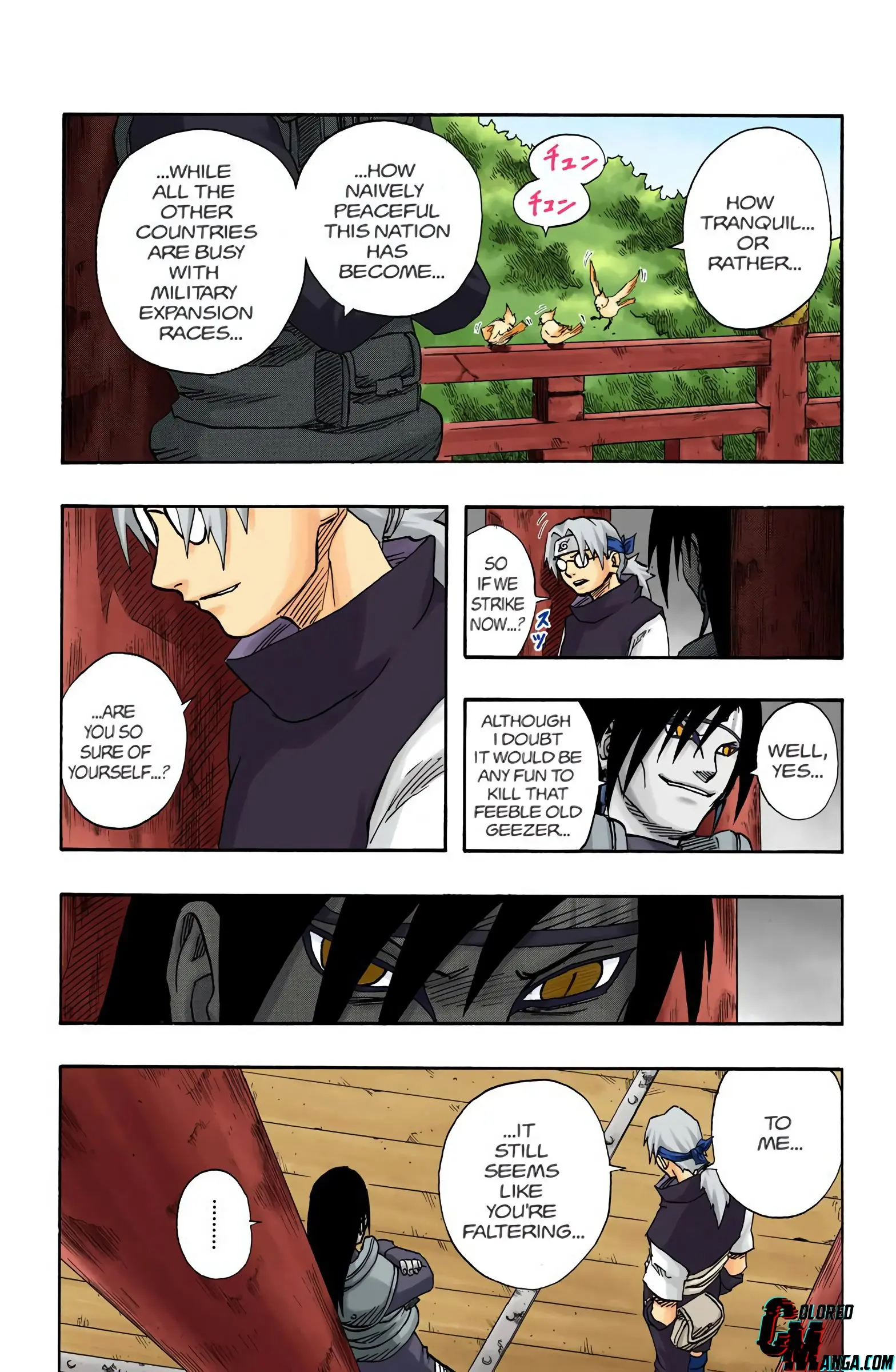Naruto Colored Manga Online, chapter 88, page 7