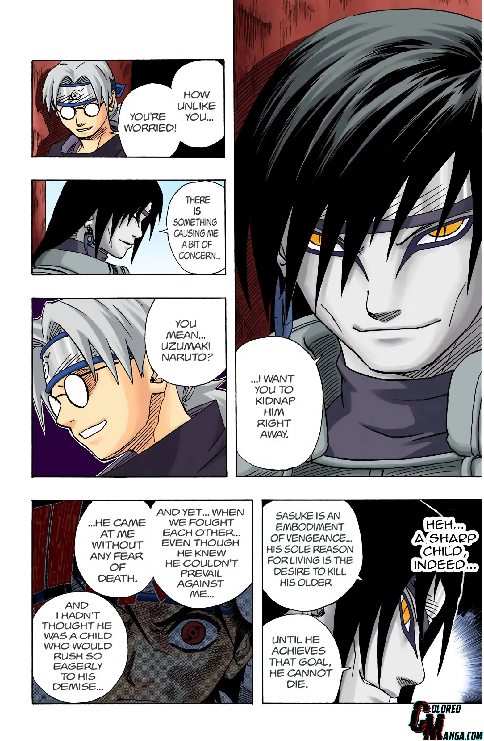 Naruto Colored Manga Online, chapter 88, page 10