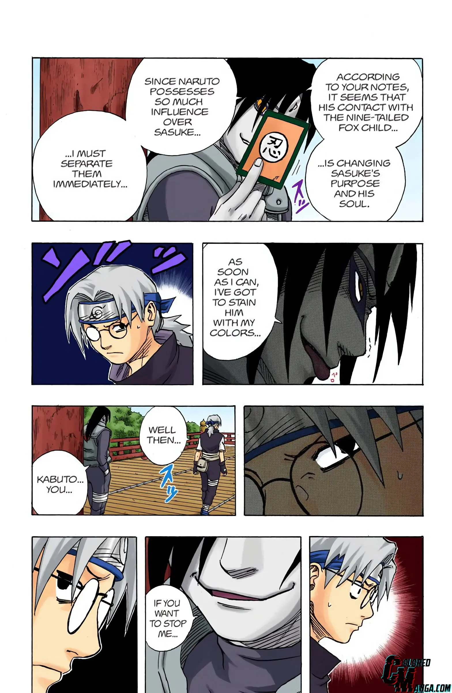 Naruto Colored Manga Online, chapter 88, page 11
