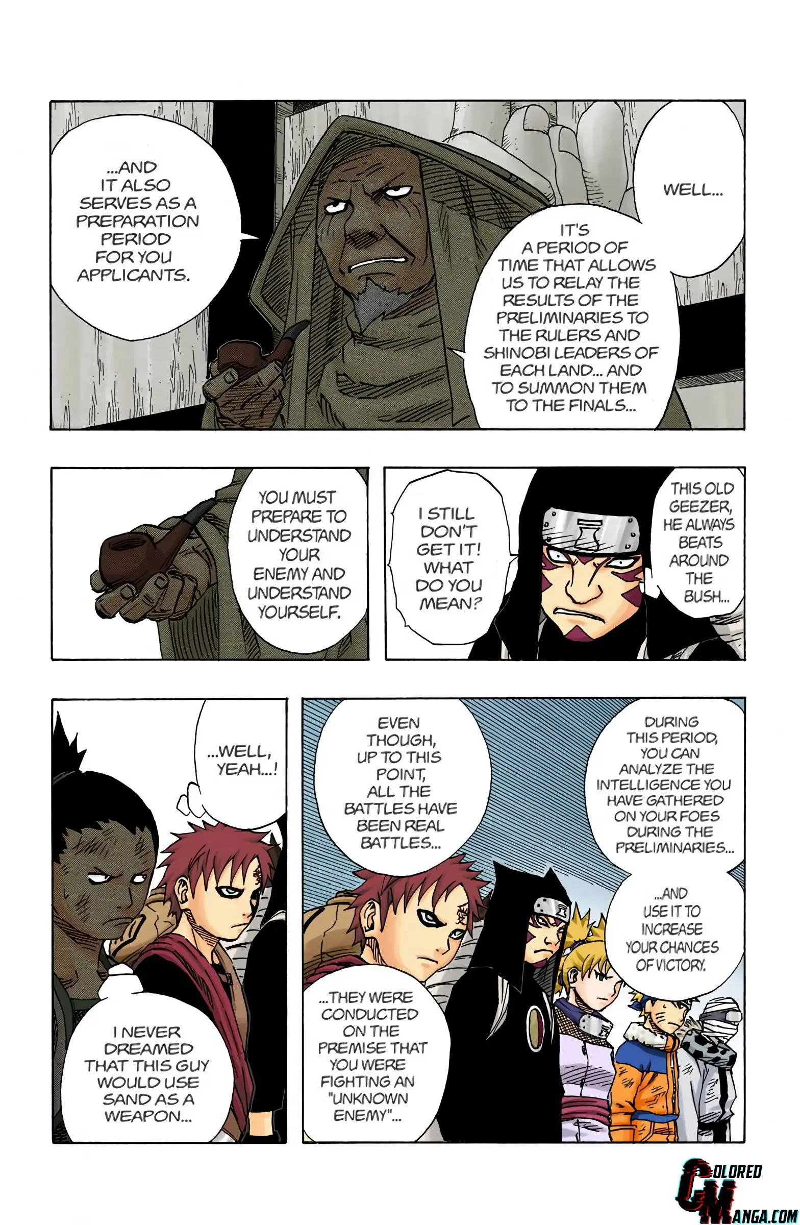 Naruto Colored Manga Online, chapter 88, page 14