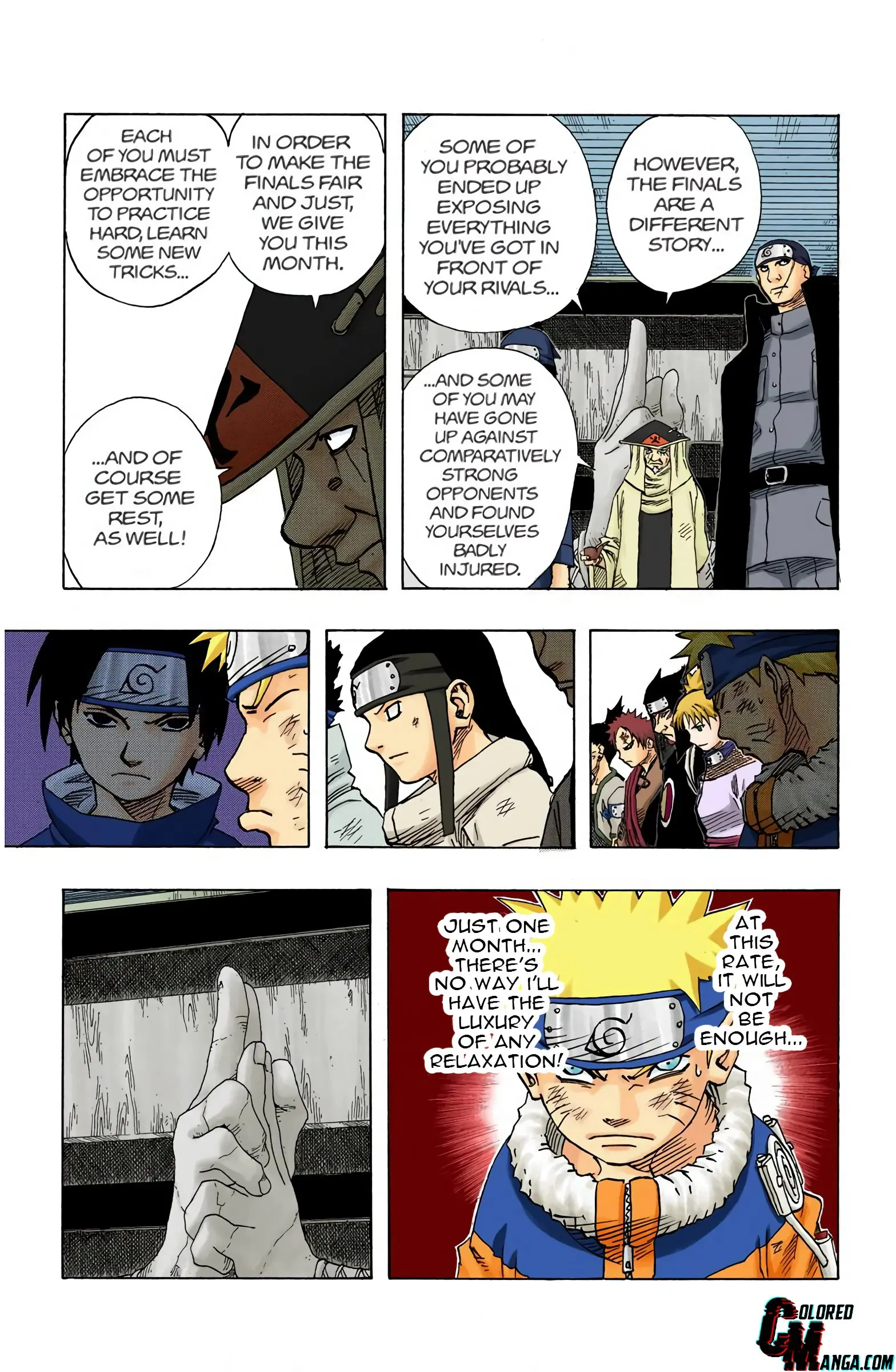 Naruto Colored Manga Online, chapter 88, page 15