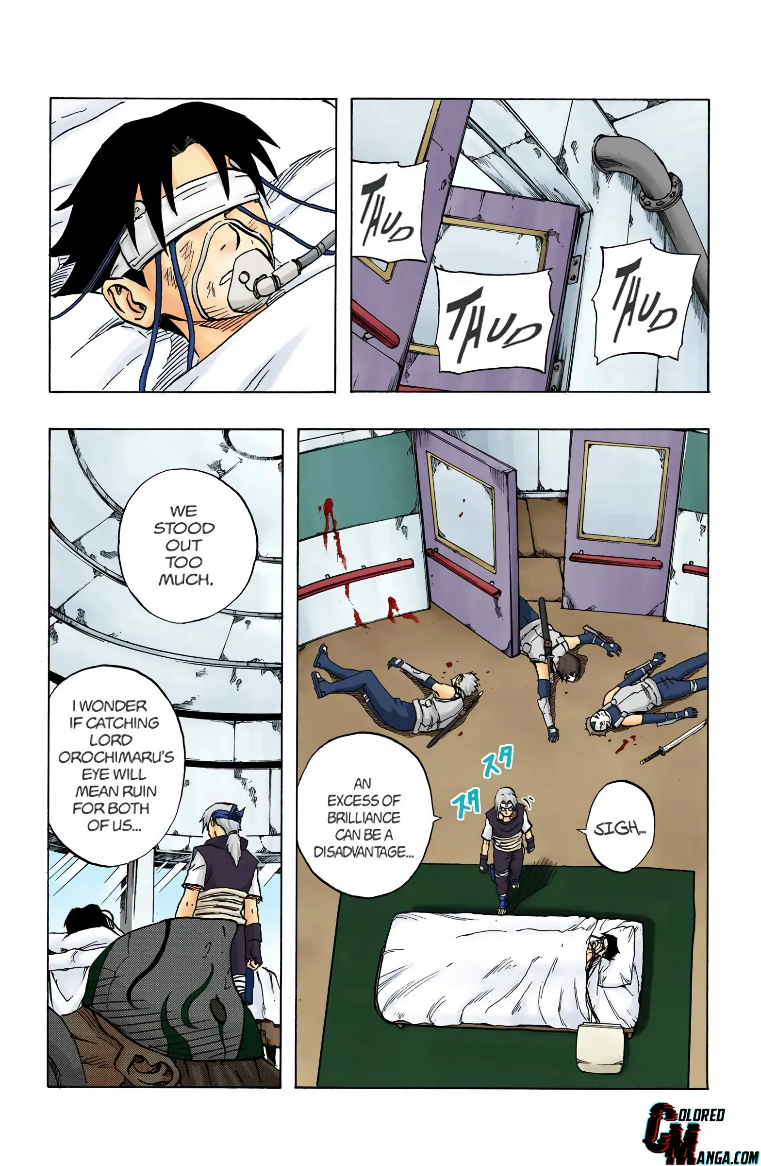 Naruto Colored Manga Online, chapter 88, page 16