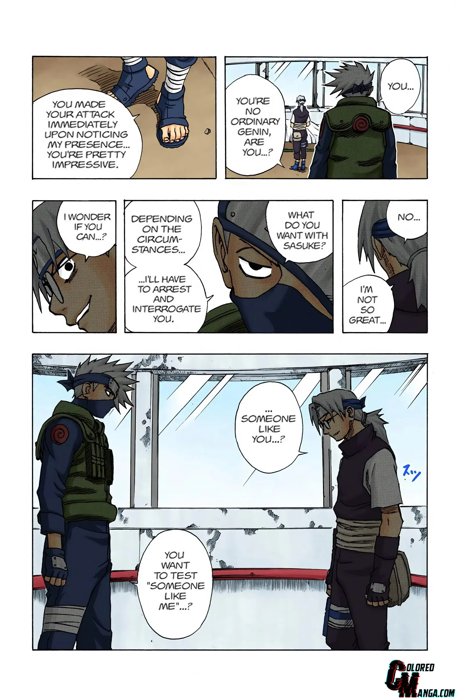Naruto Colored Manga Online, chapter 88, page 19