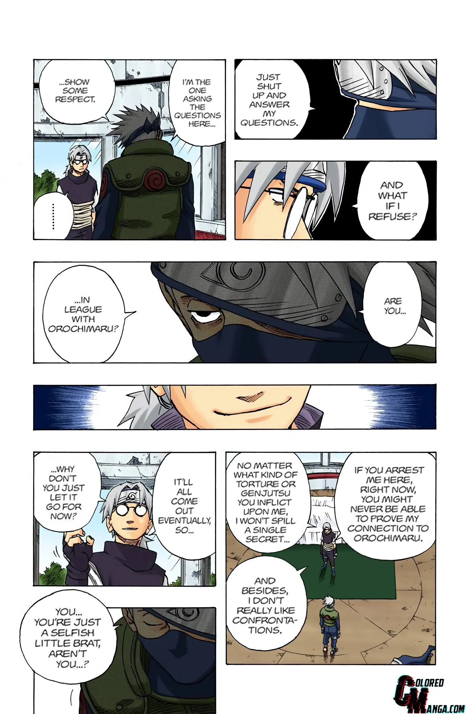 Naruto Colored Manga Online, chapter 89, page 3