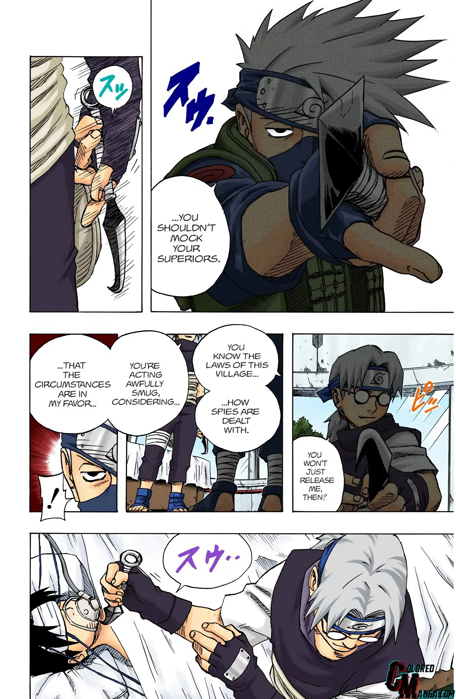Naruto Colored Manga Online, chapter 89, page 4
