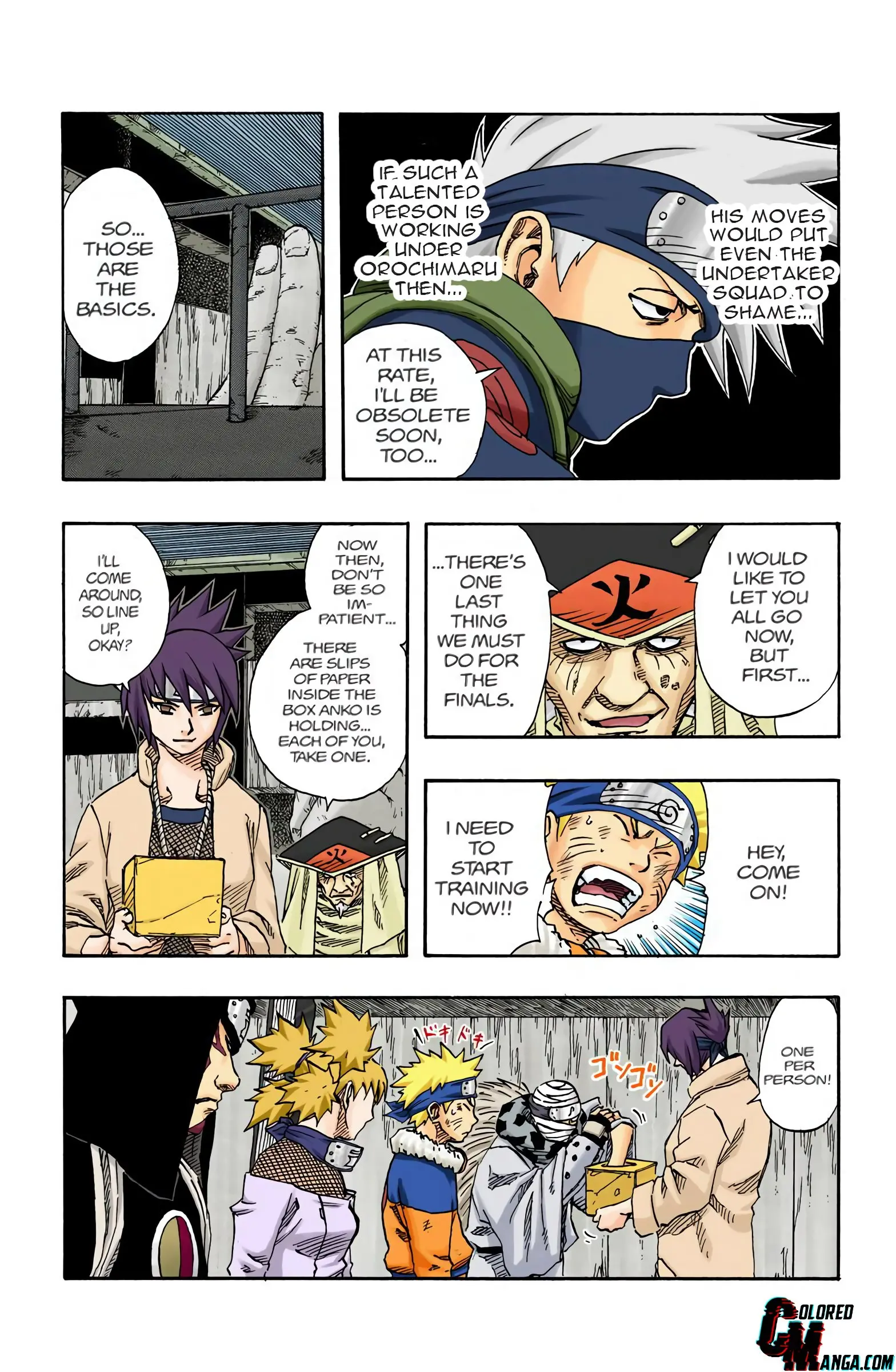 Naruto Colored Manga Online, chapter 89, page 9