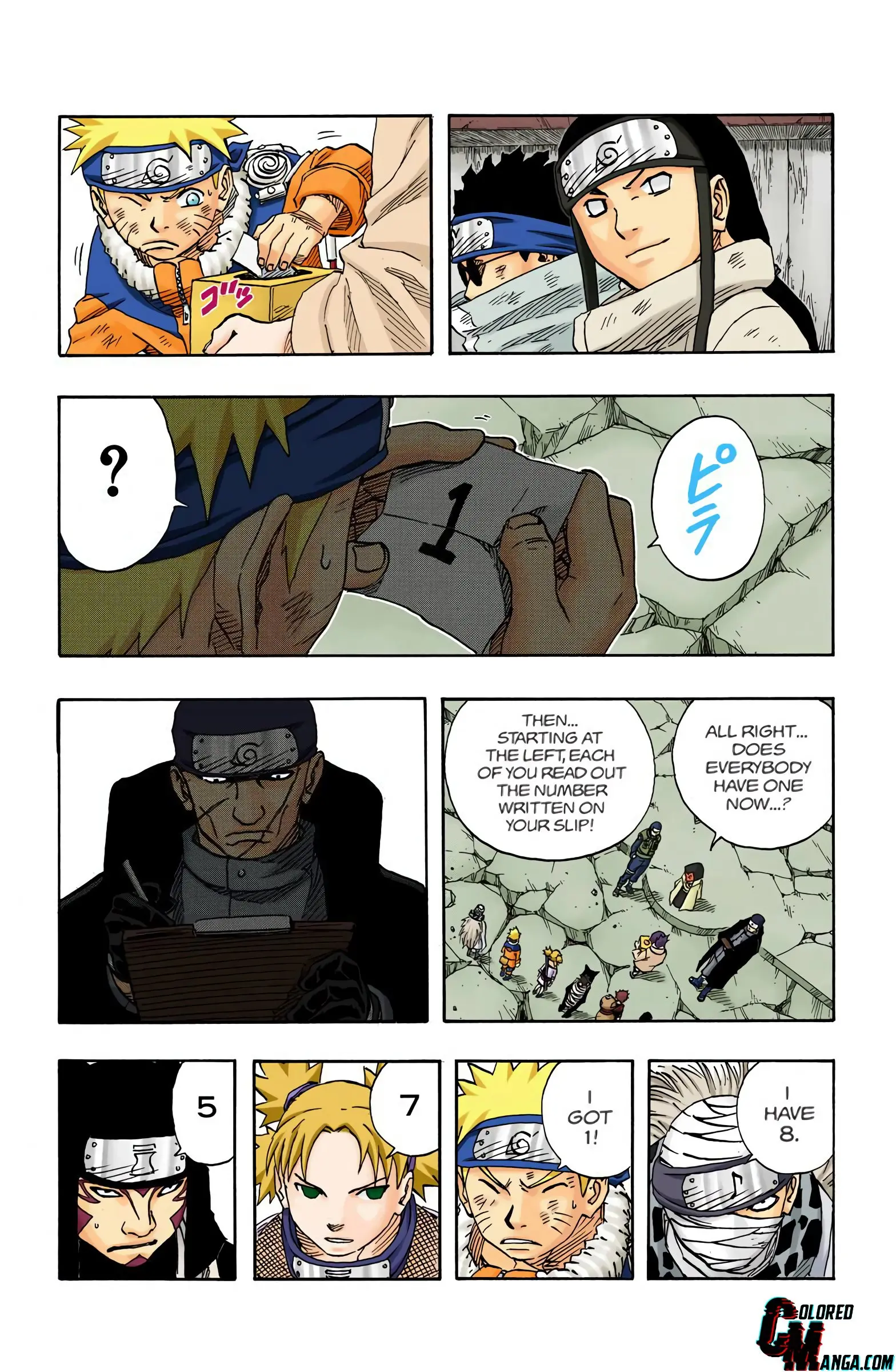 Naruto Colored Manga Online, chapter 89, page 10