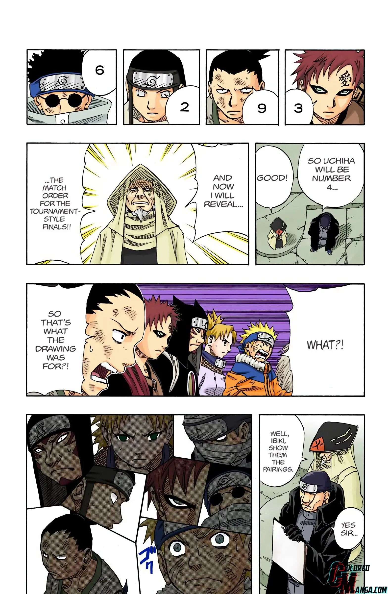 Naruto Colored Manga Online, chapter 89, page 11