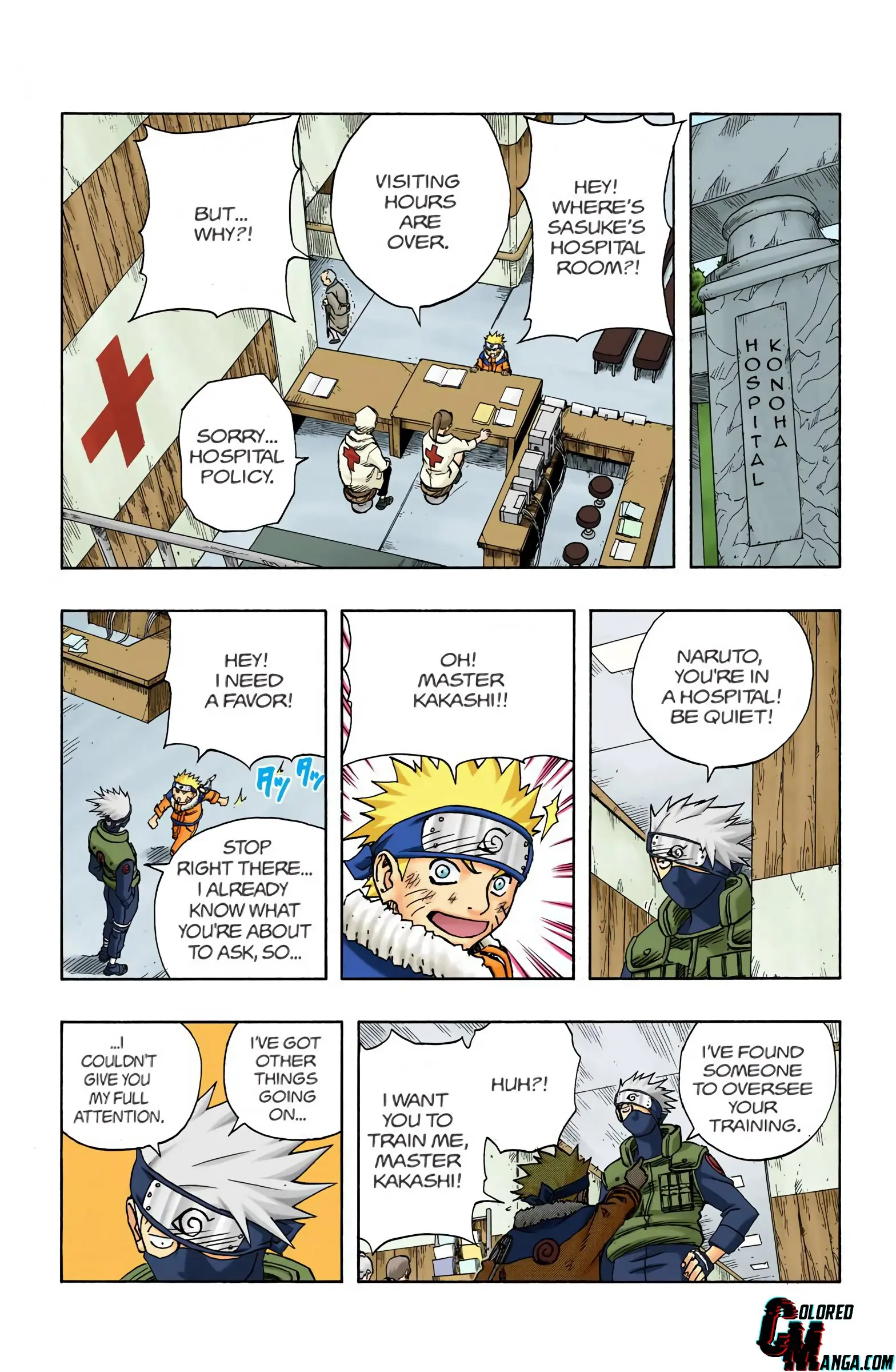 Naruto Colored Manga Online, chapter 89, page 17