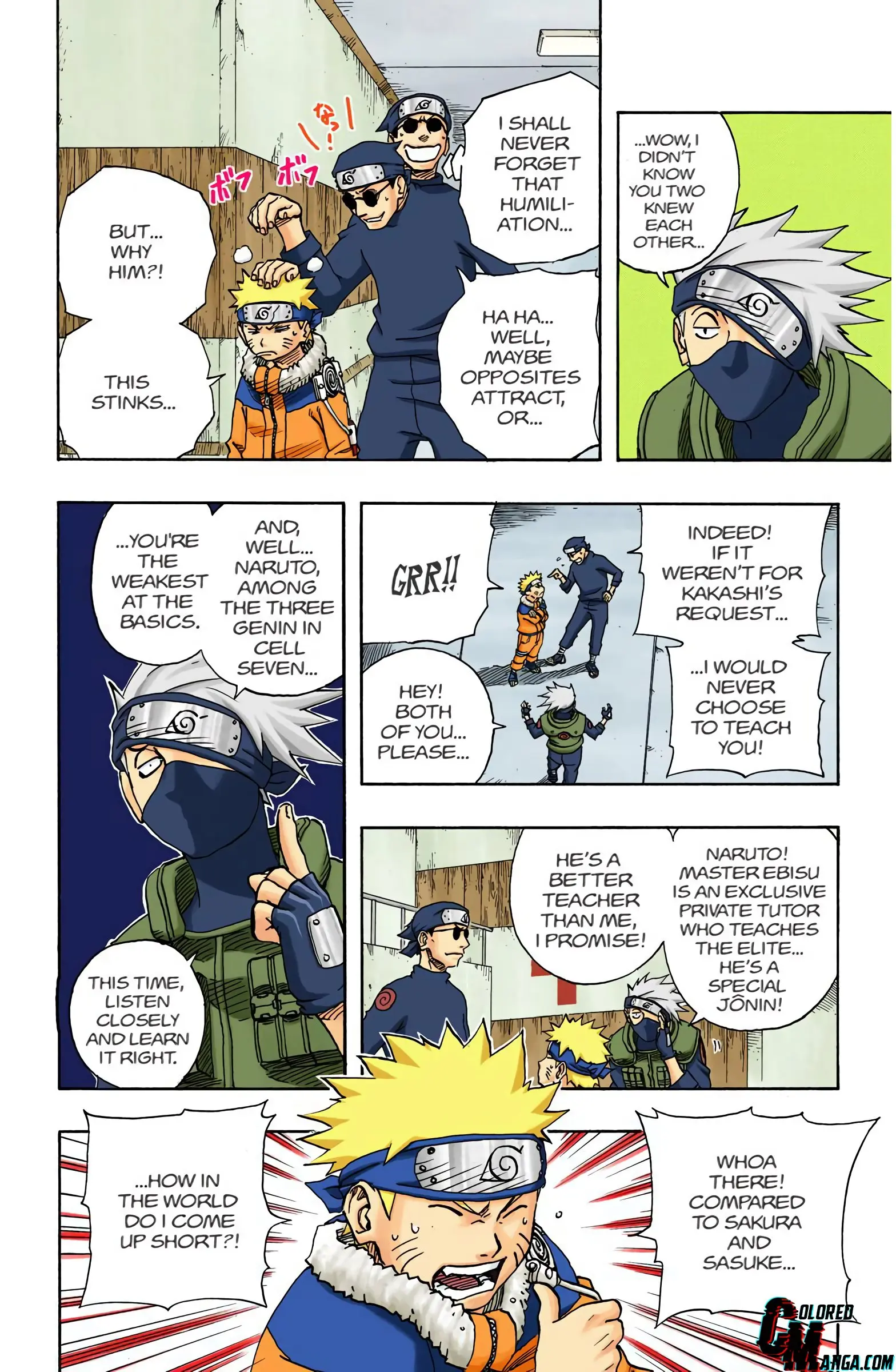 Naruto Colored Manga Online, chapter 90, page 3