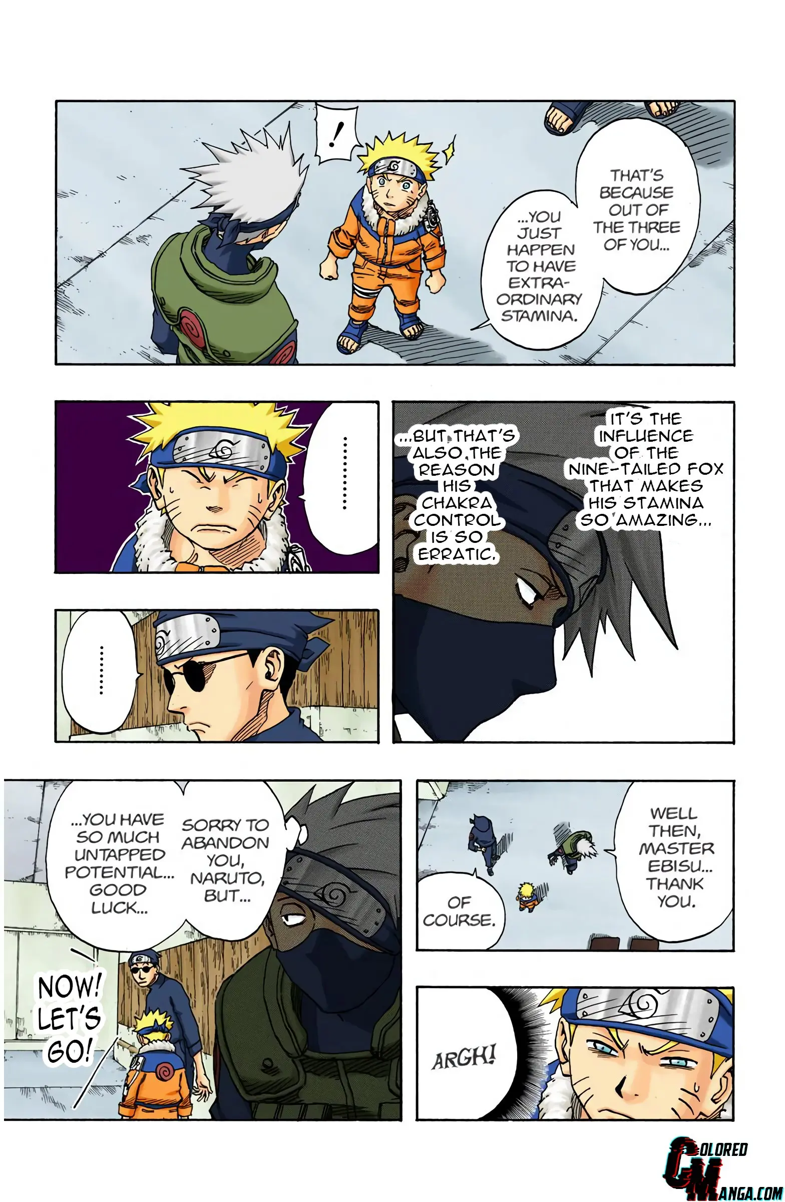 Naruto Colored Manga Online, chapter 90, page 8