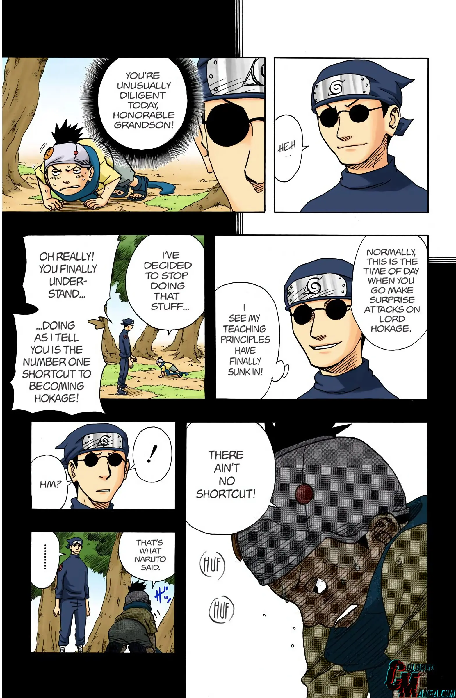 Naruto Colored Manga Online, chapter 90, page 14