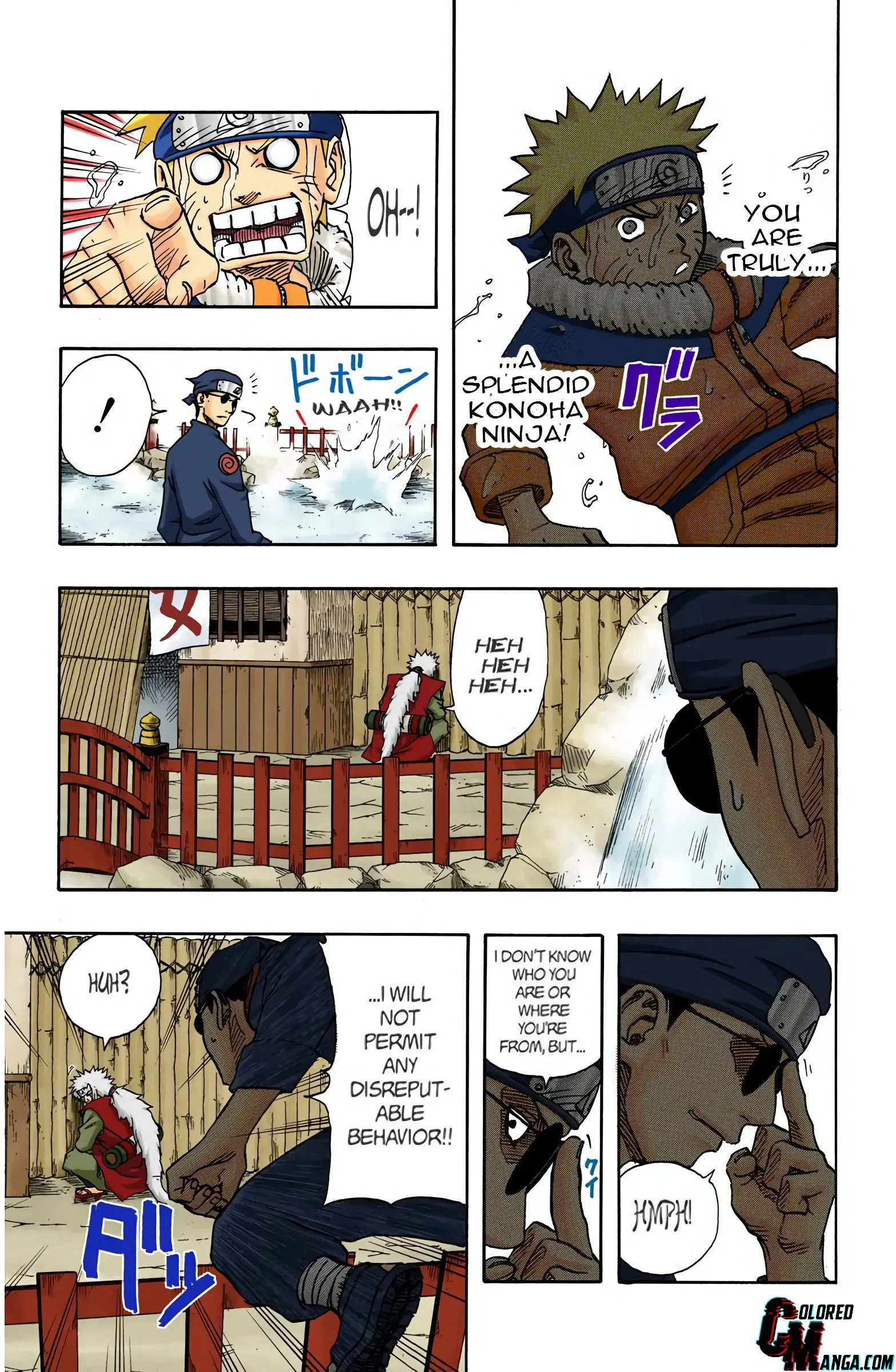 Naruto Colored Manga Online, chapter 90, page 16