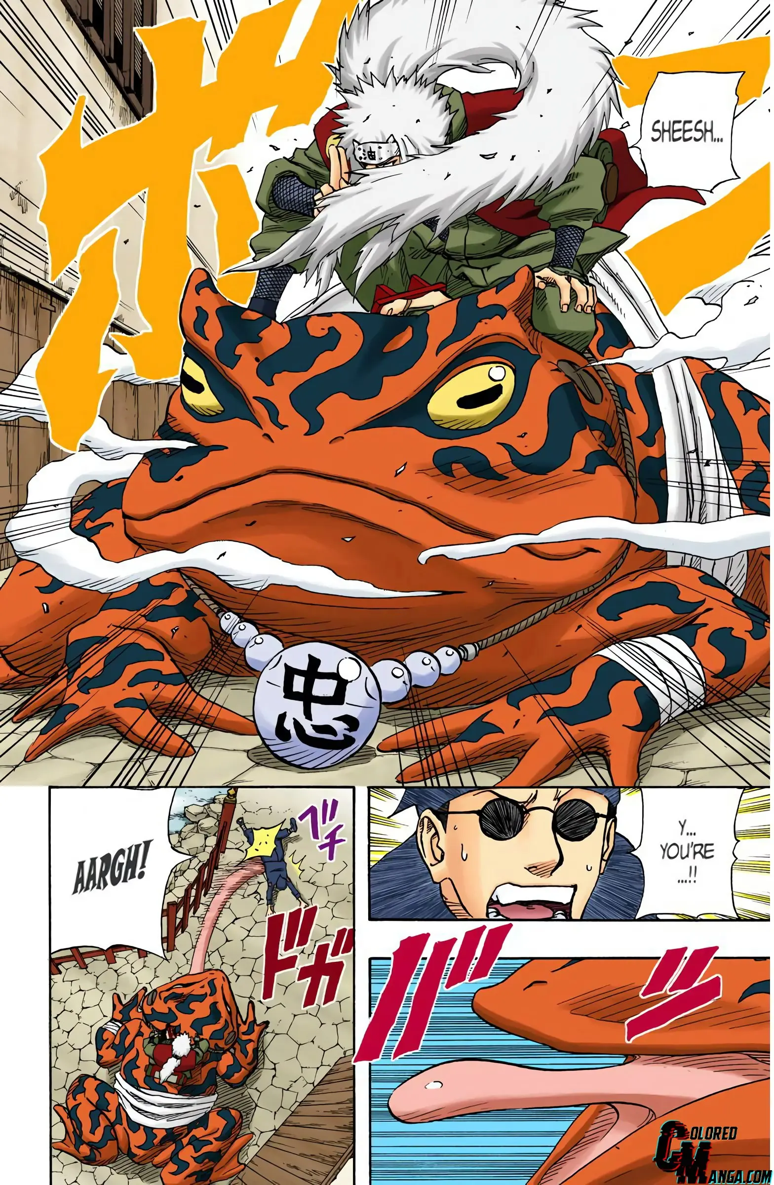 Naruto Colored Manga Online, chapter 90, page 17