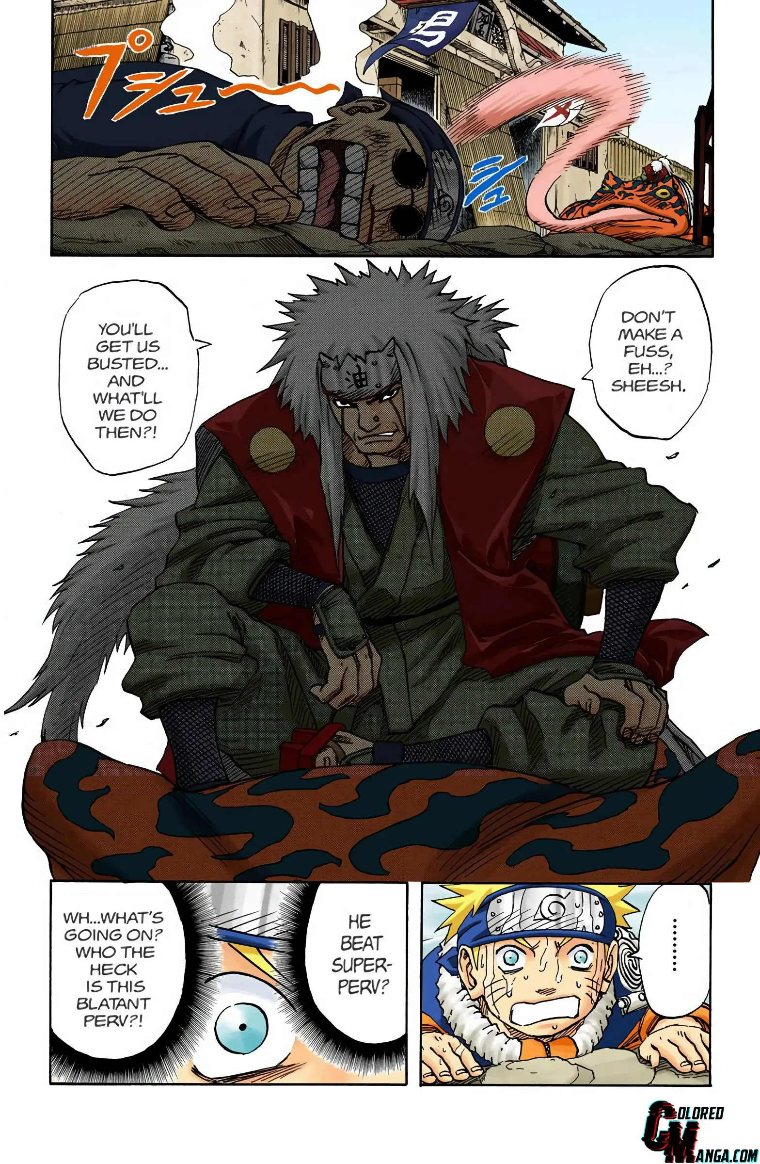Naruto Colored Manga Online, chapter 90, page 18