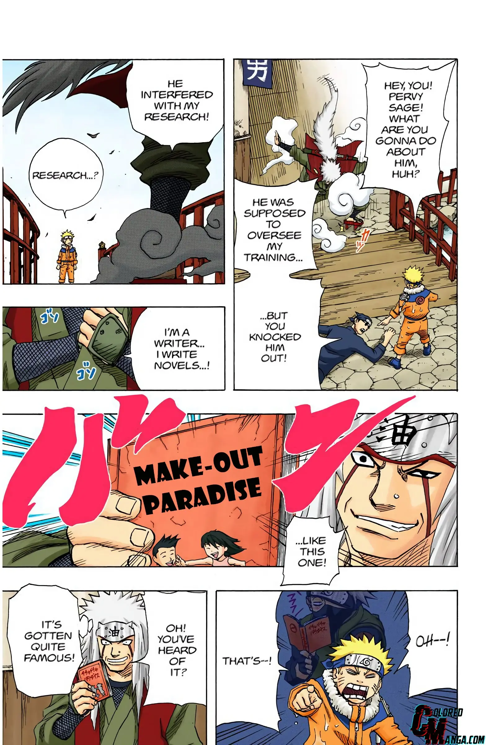 Naruto Colored Manga Online, chapter 91, page 5