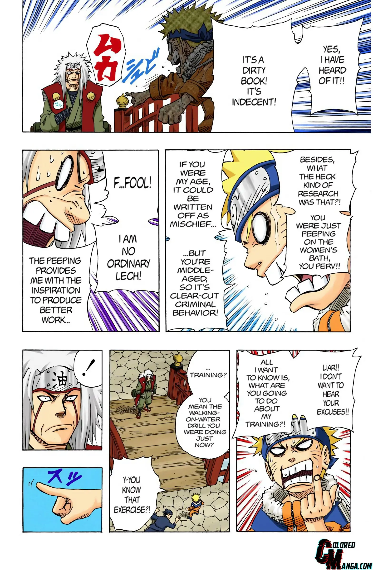 Naruto Colored Manga Online, chapter 91, page 6