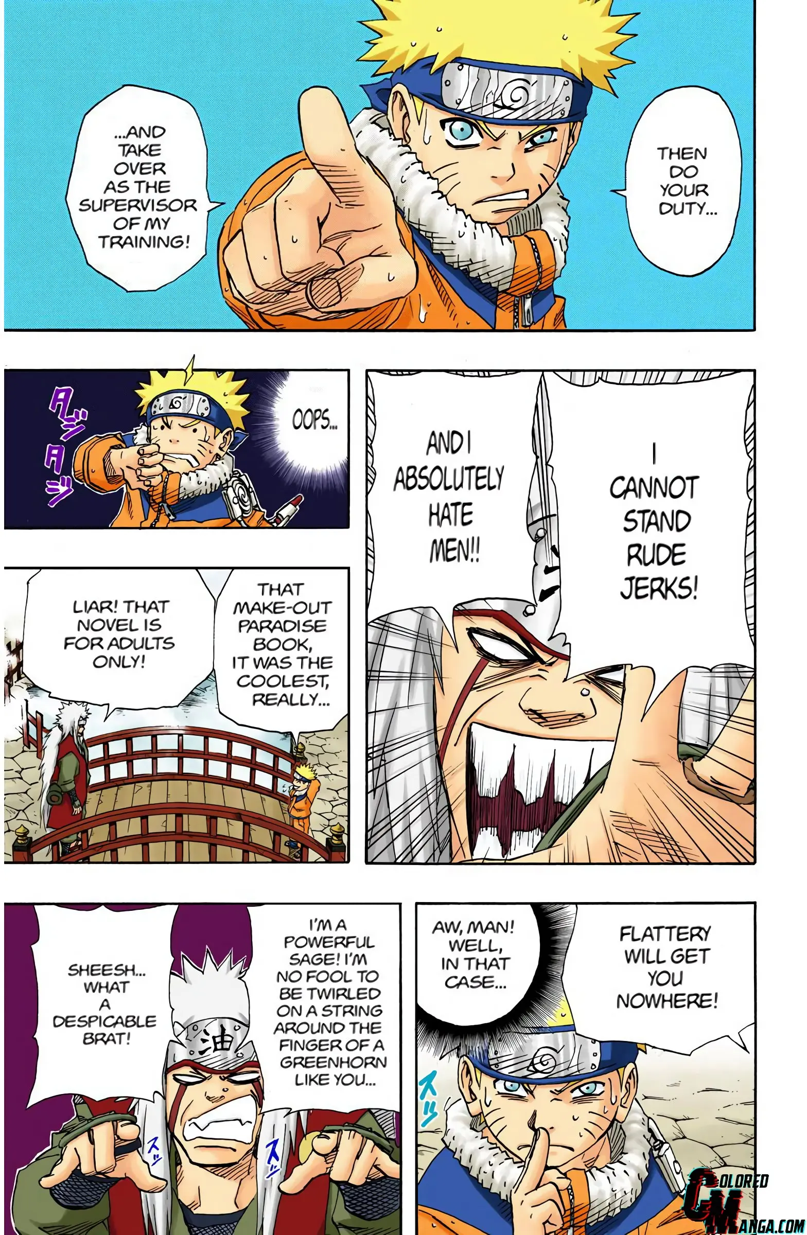 Naruto Colored Manga Online, chapter 91, page 7