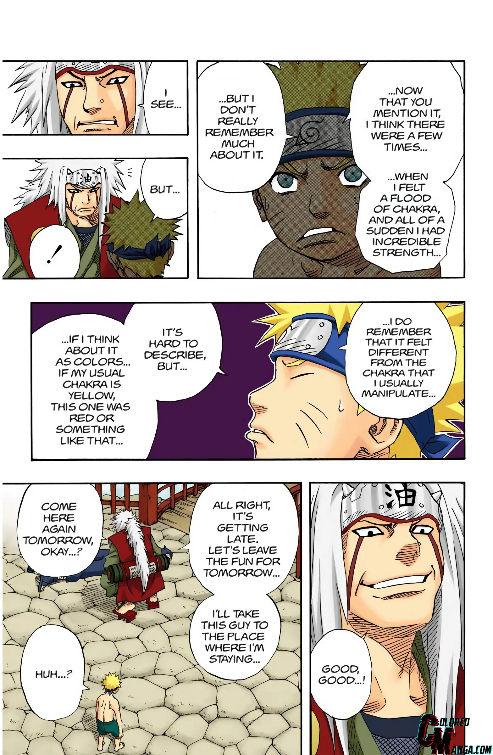 Naruto Colored Manga Online, chapter 91, page 17