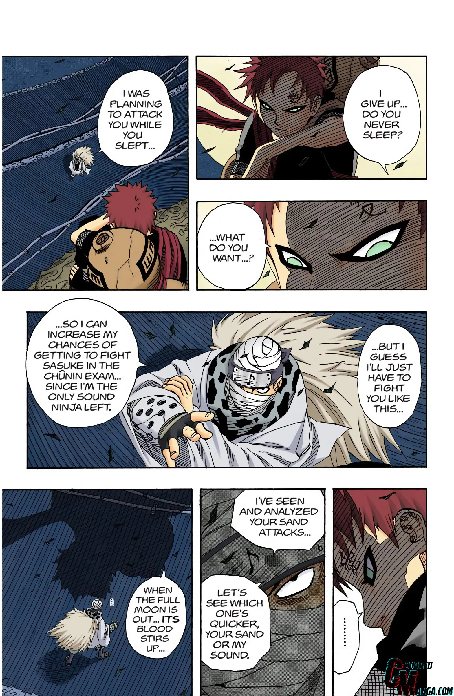 Naruto Colored Manga Online, chapter 91, page 19