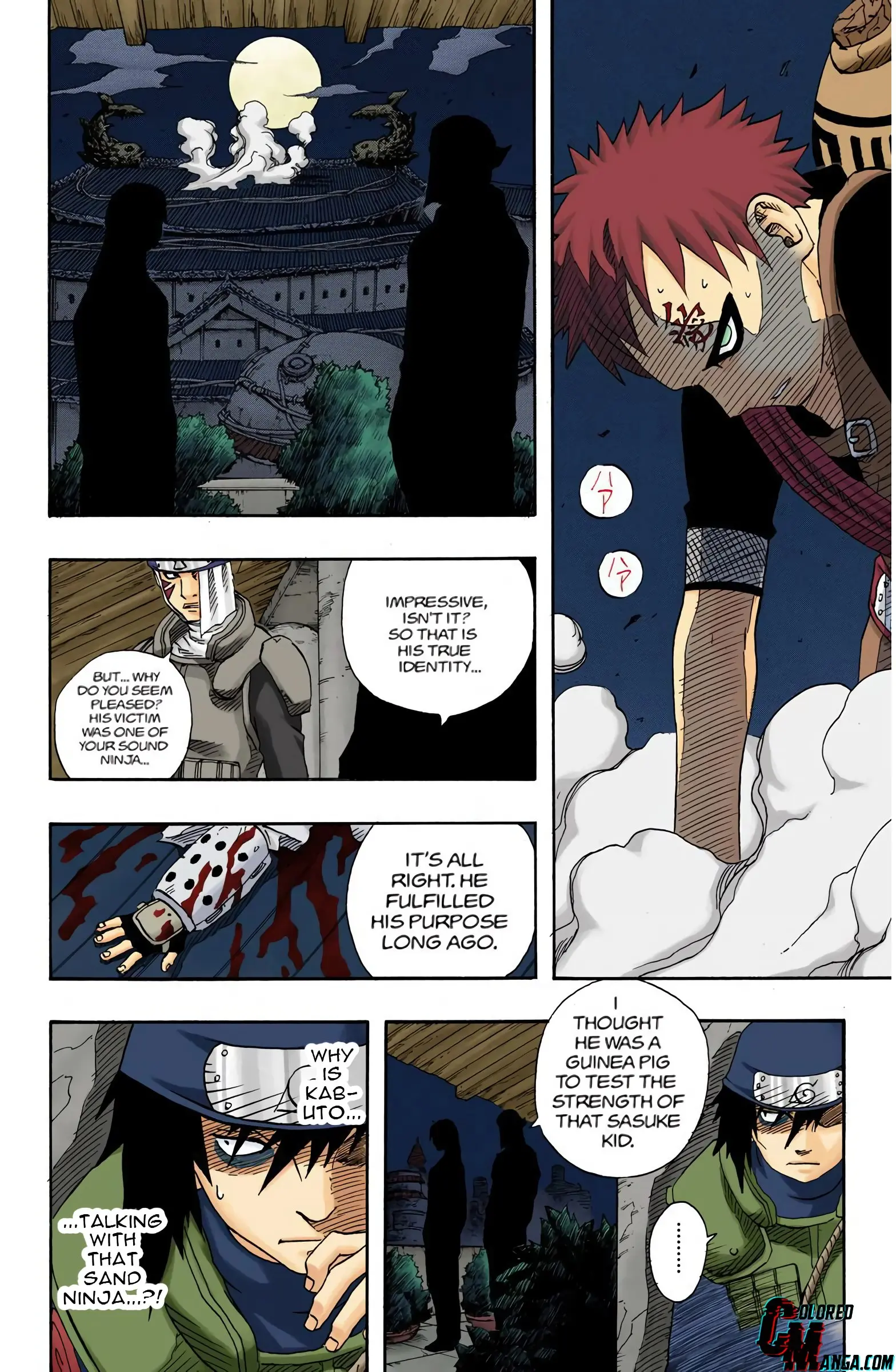 Naruto Colored Manga Online, chapter 92, page 2