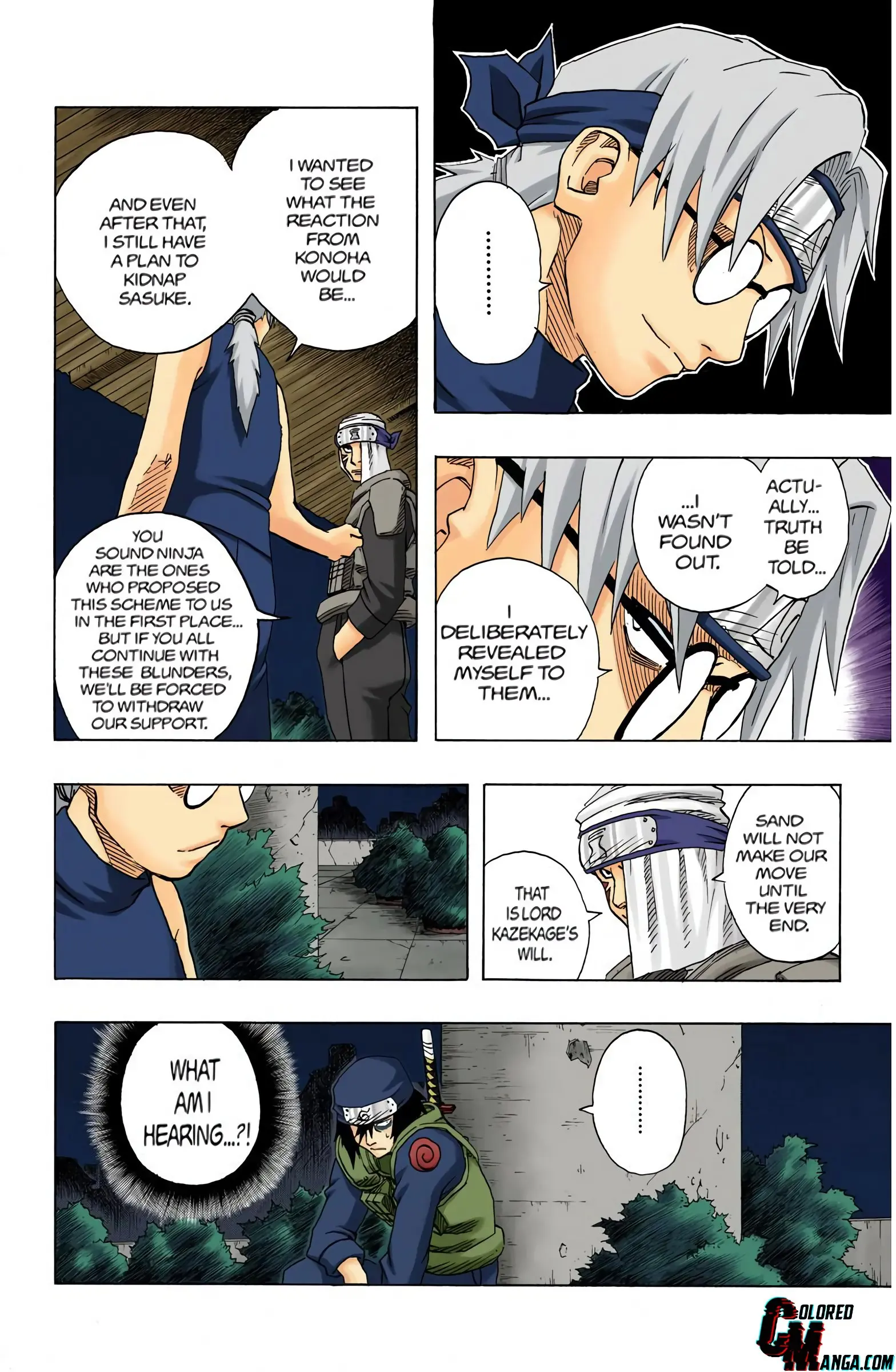 Naruto Colored Manga Online, chapter 92, page 4