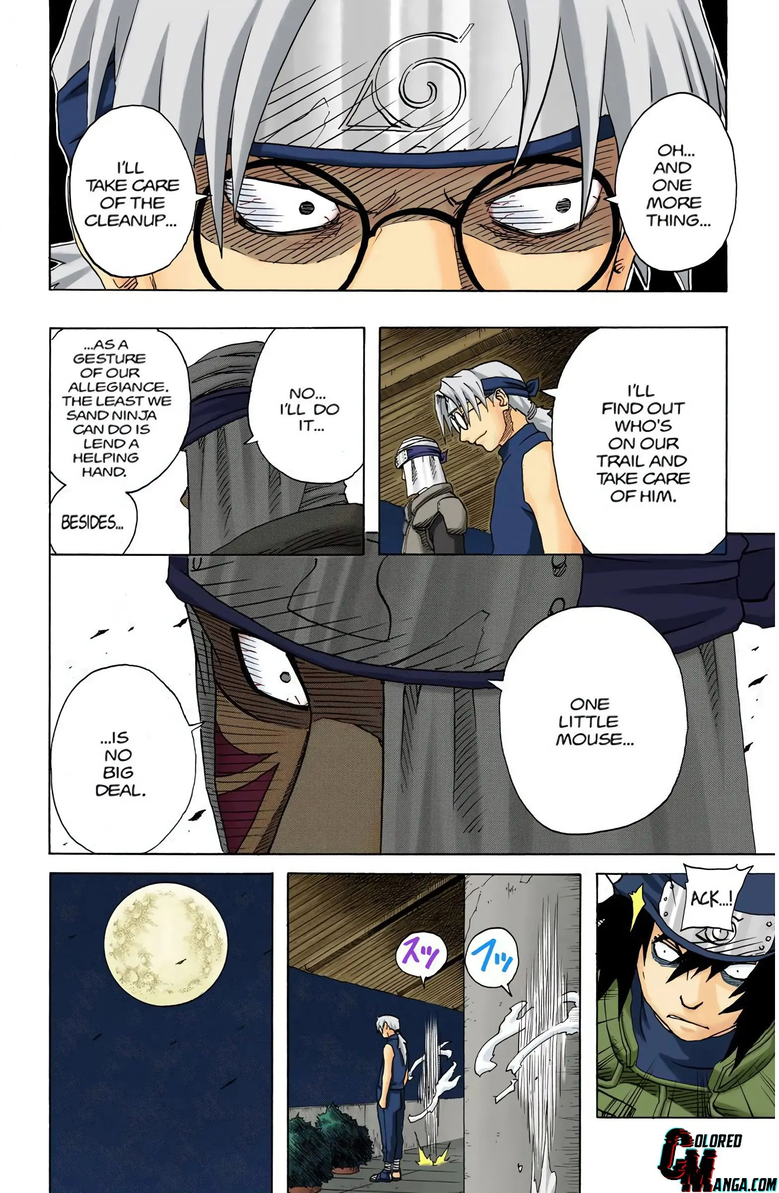Naruto Colored Manga Online, chapter 92, page 6