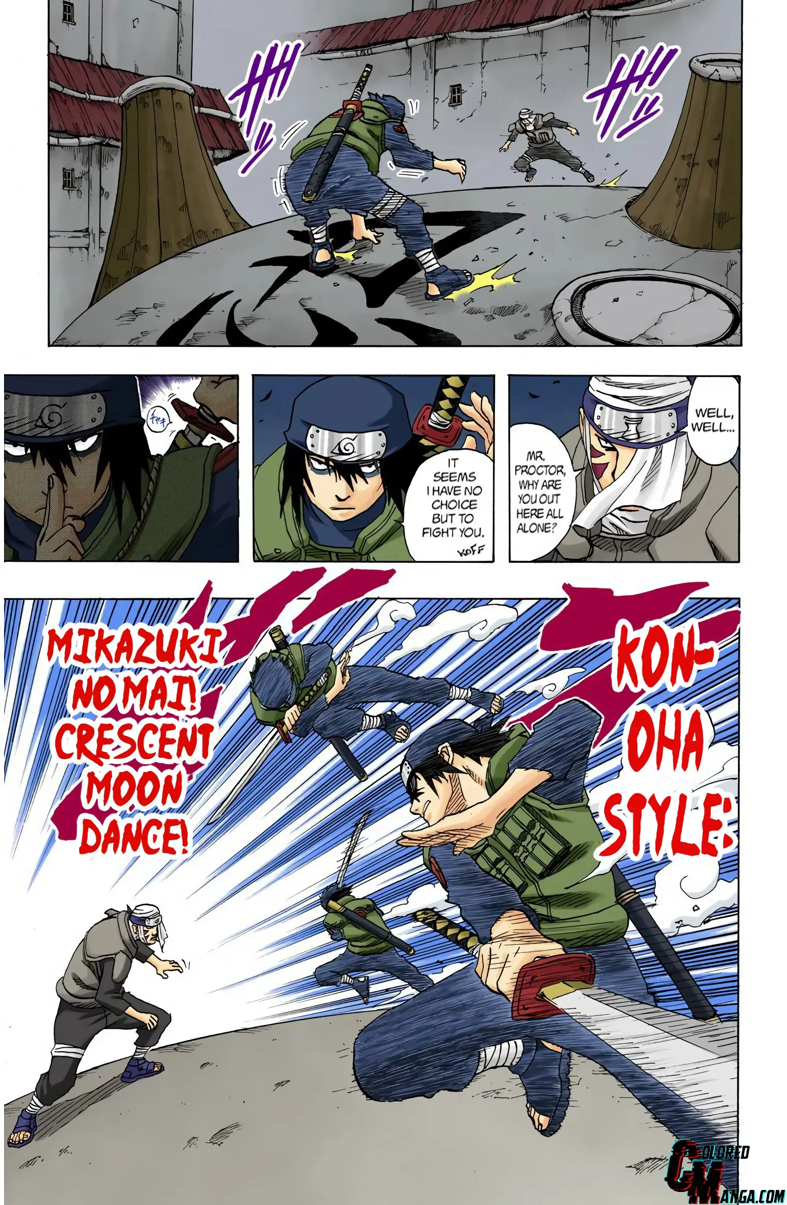 Naruto Colored Manga Online, chapter 92, page 7